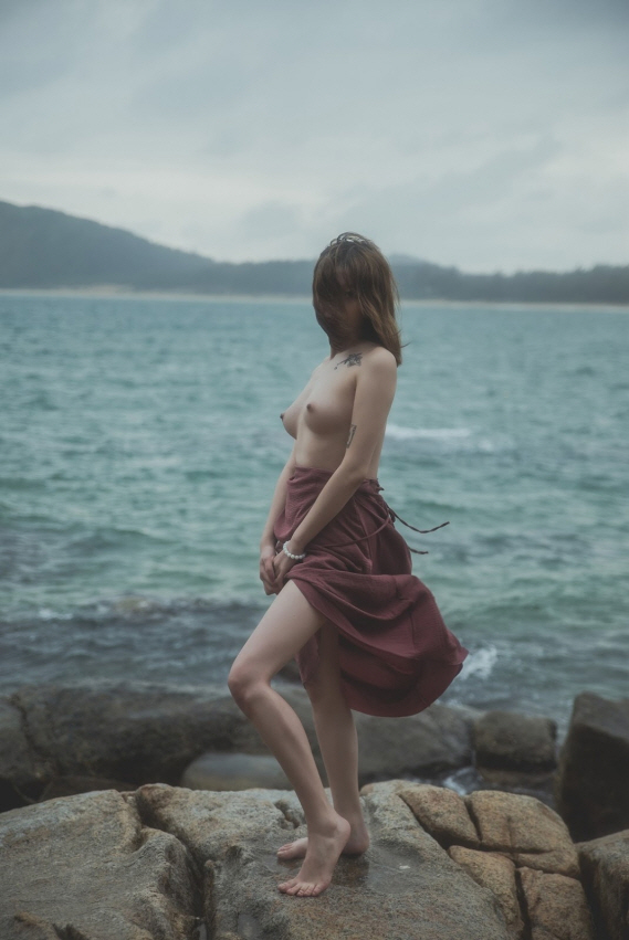 중화 여인 출사 섹시 누드 화보 Yuzuki - Private Nude Resorts.Va..