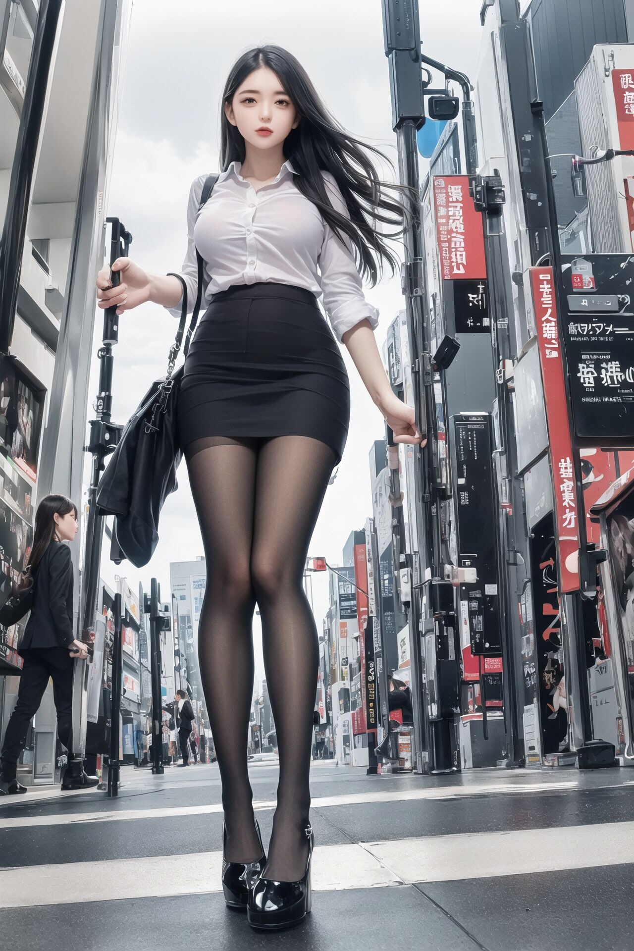 AI화보 늘씬녀의 스타킹