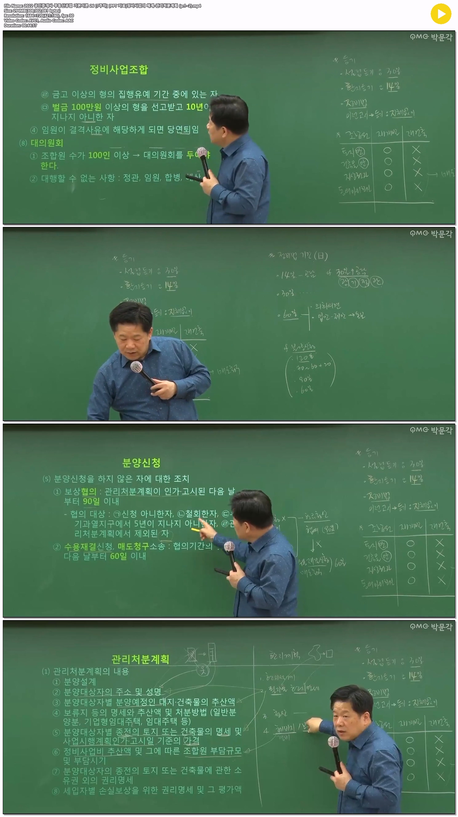2022 공인중개사 부동산공법 기본이론 26 [7주차] [PPT 자료]정비..