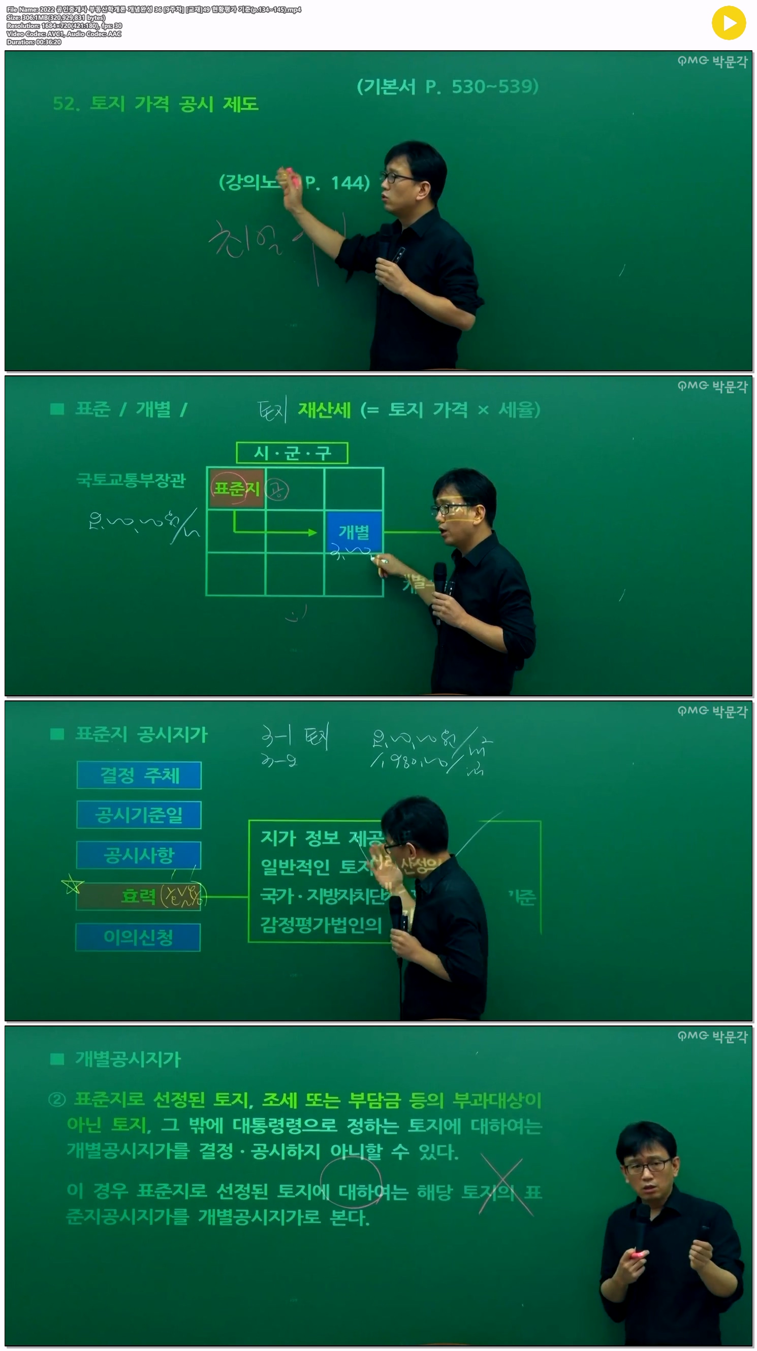 2022 공인중개사 부동산학개론 개념완성 36 [9주차] [교재]49 현황..