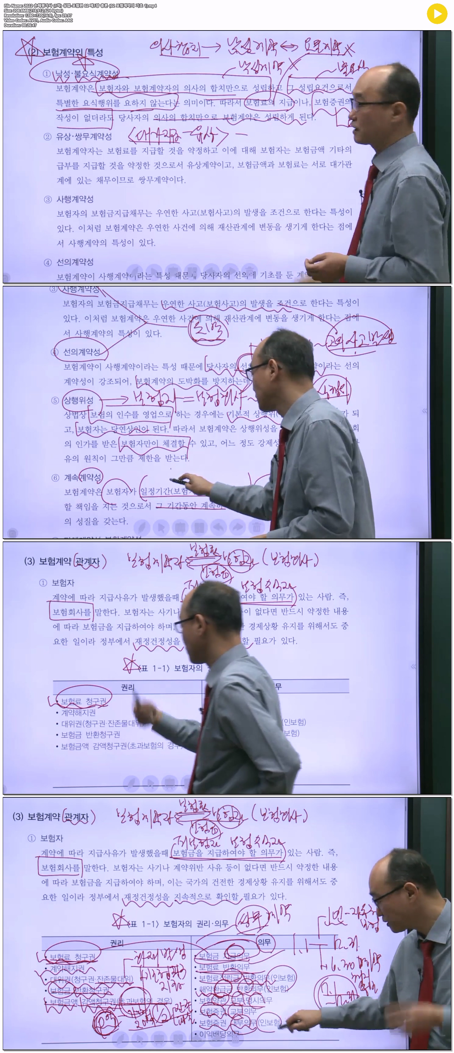 2022 손해평가사 (1차) 상법-보험편 02 제1장 총론 (02 보험계약의..