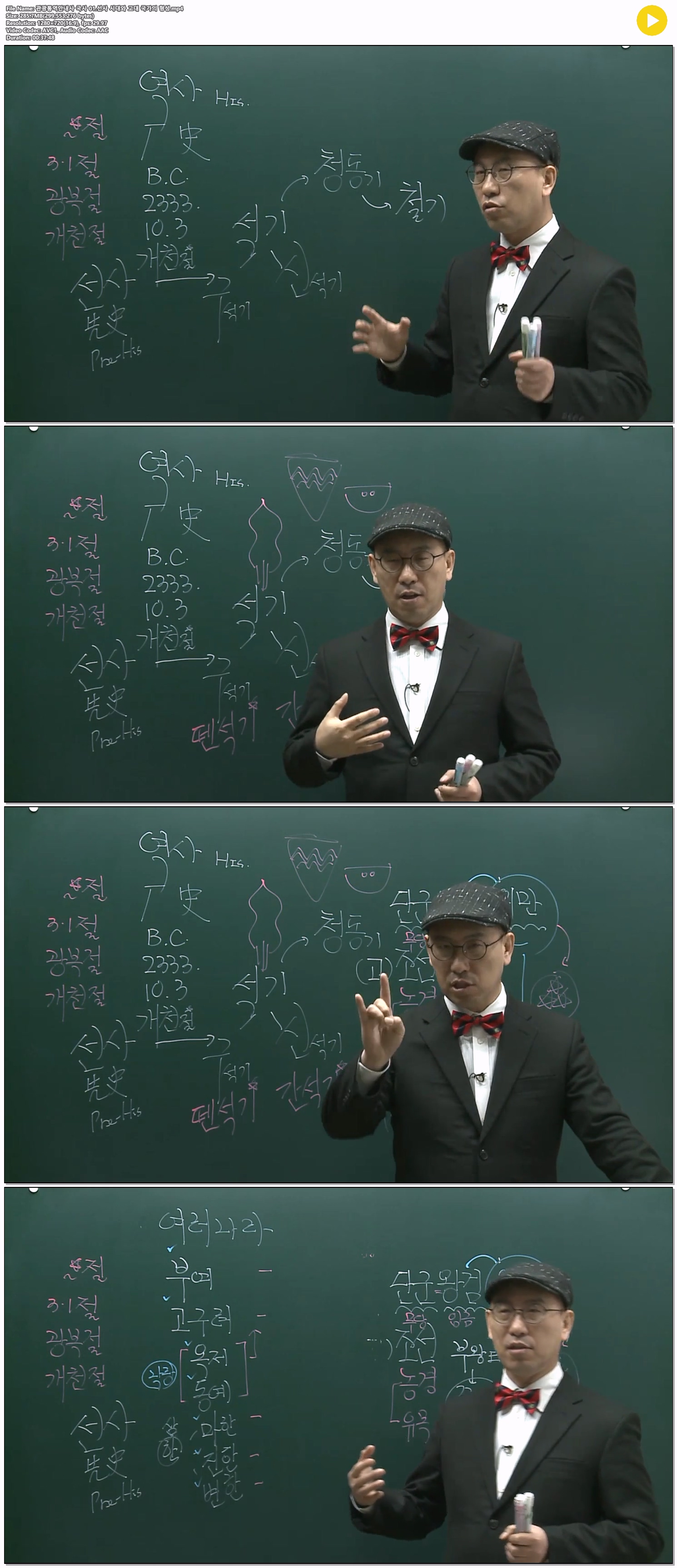 관광통역안내사 국사 01.선사 시대와 고대 국가의 형성