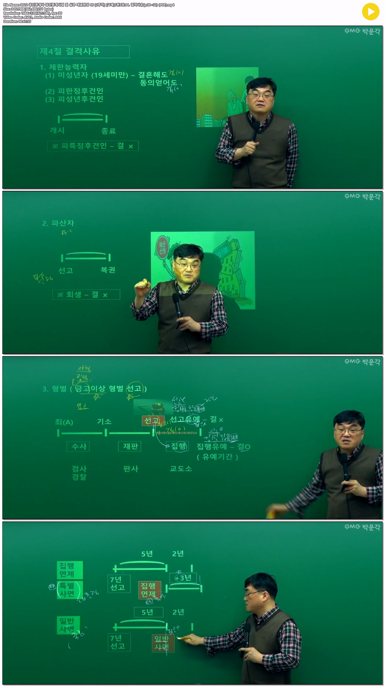 2022 공인중개사 공인중개사법 및 실무 개념완성 05 [2주차] [교재..