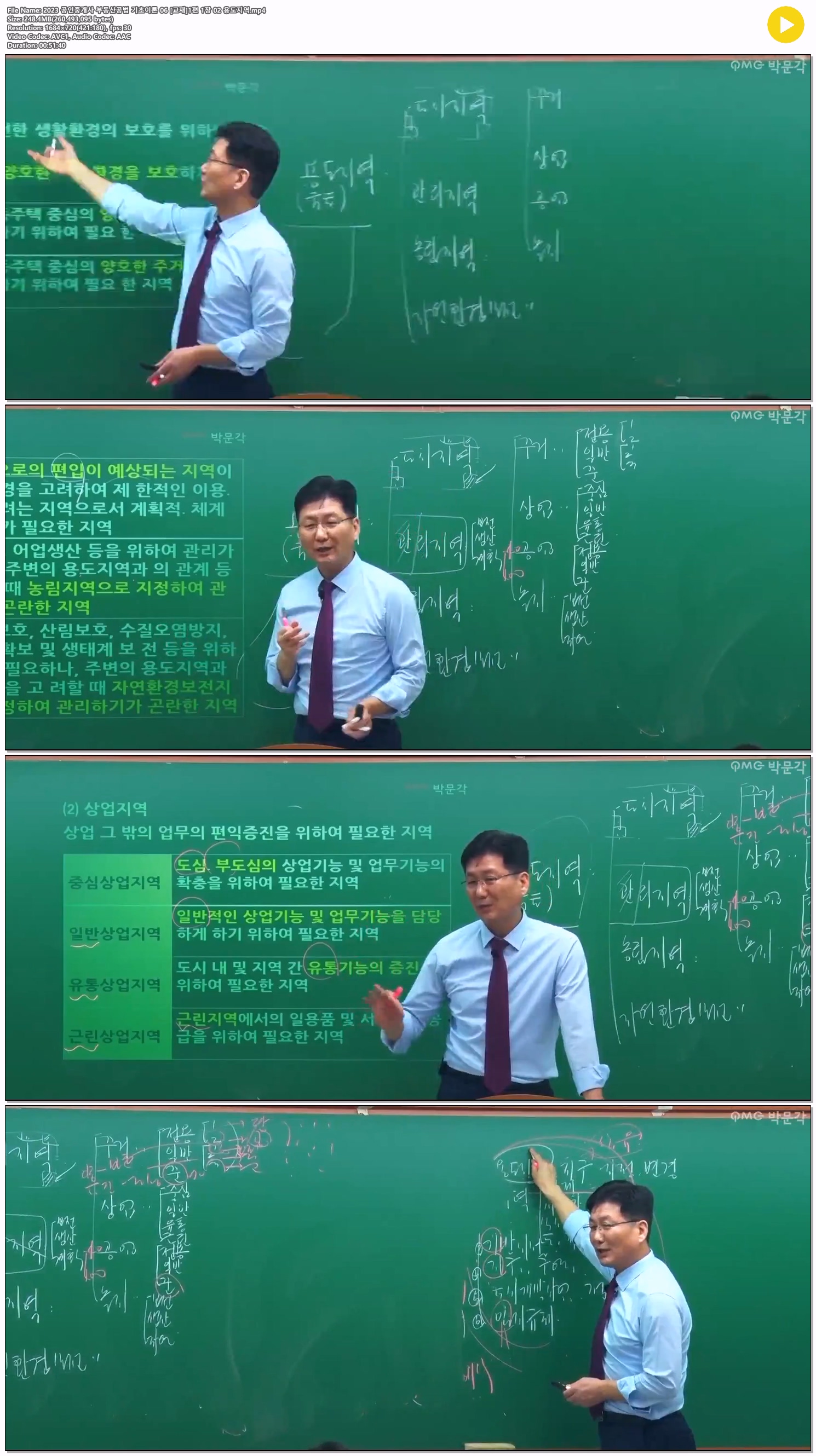 2023 공인중개사 부동산공법 기초이론 06 [교재]1편 1장 02 용도지역