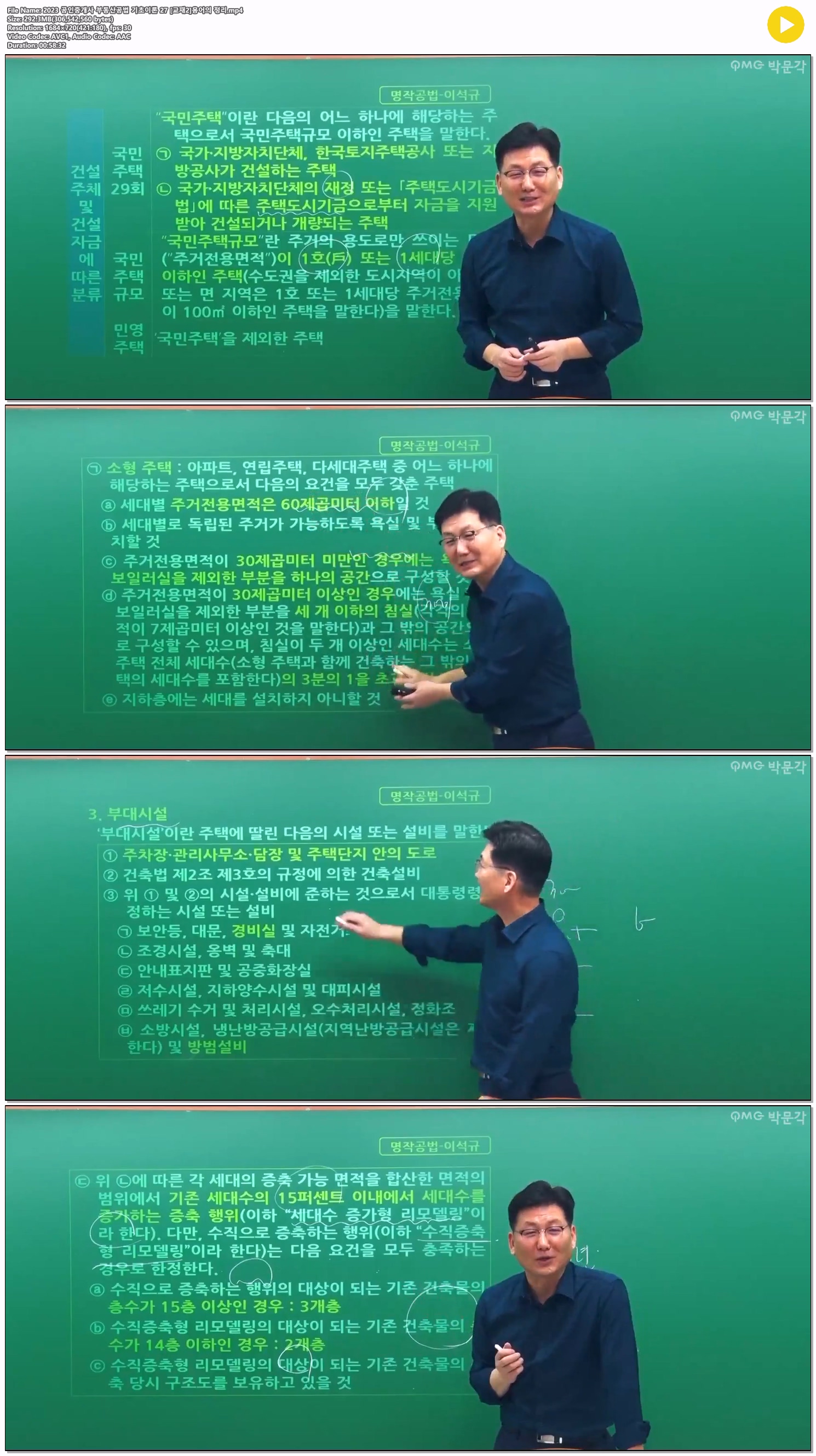 2023 공인중개사 부동산공법 기초이론 27 [교재2]용어의 정리
