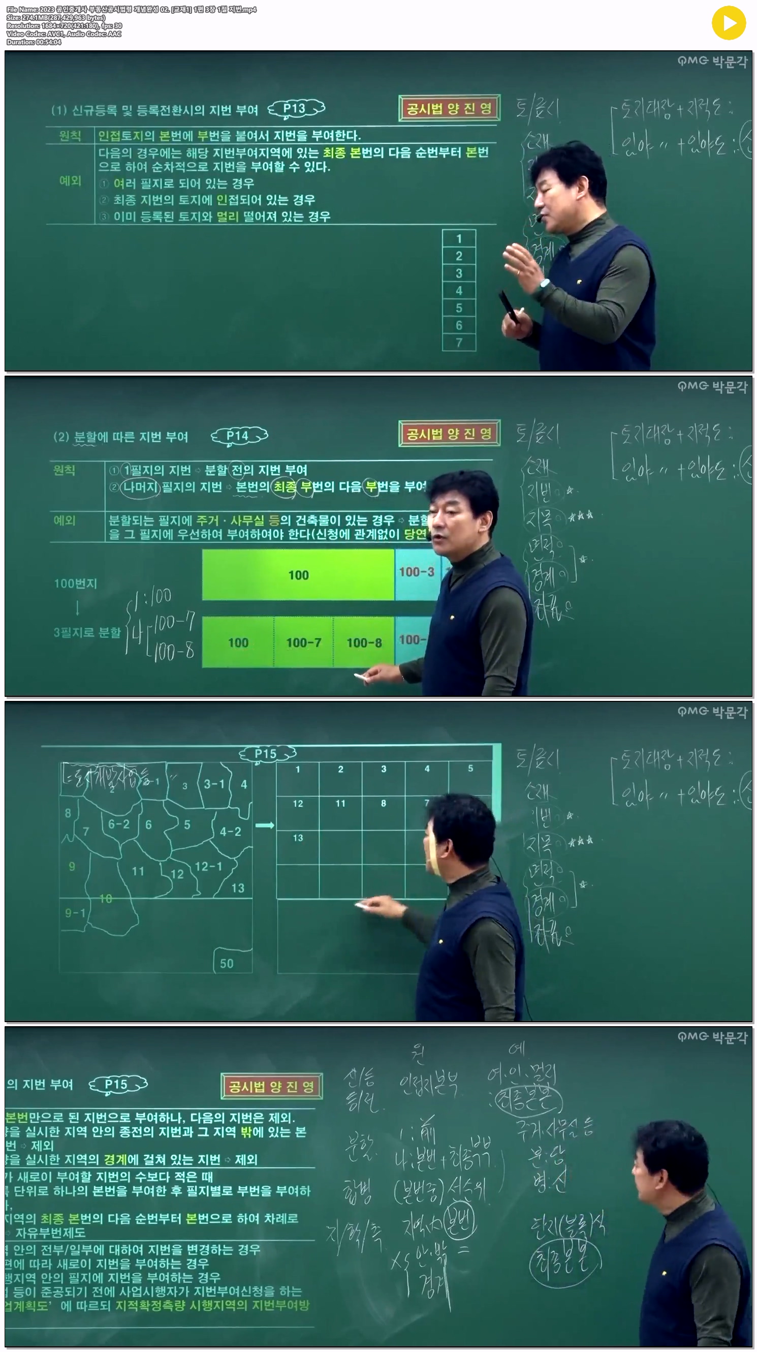 2023 공인중개사 부동산공시법령 개념완성 02. [교재1] 1편 3장 1..