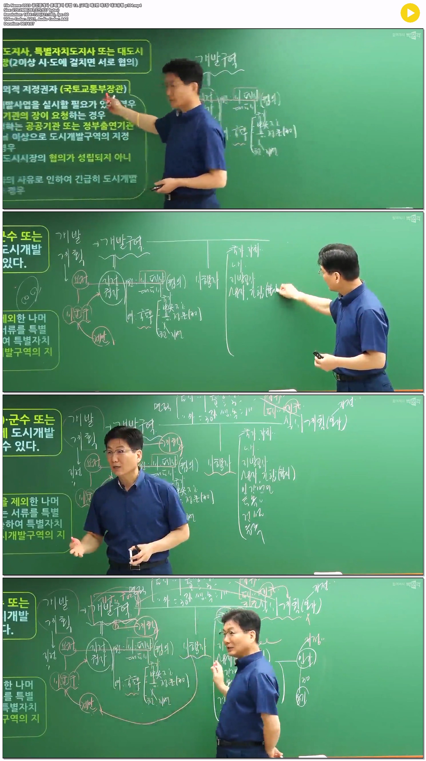 2023 공인중개사 문제풀이 공법 13. [교재] 제2편 제1장 대표유형 ..