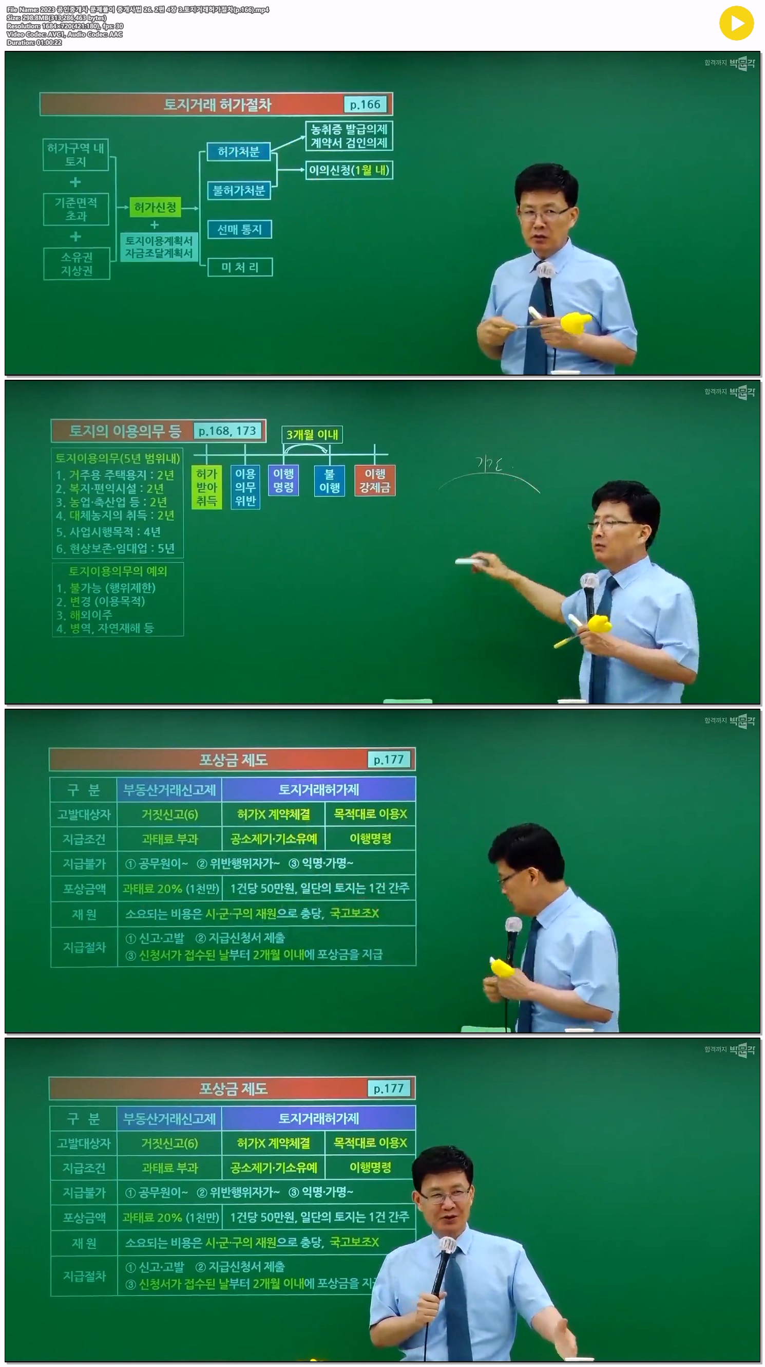 2023 공인중개사 문제풀이 중개사법 26. 2편 4장 3.토지거래허가절..