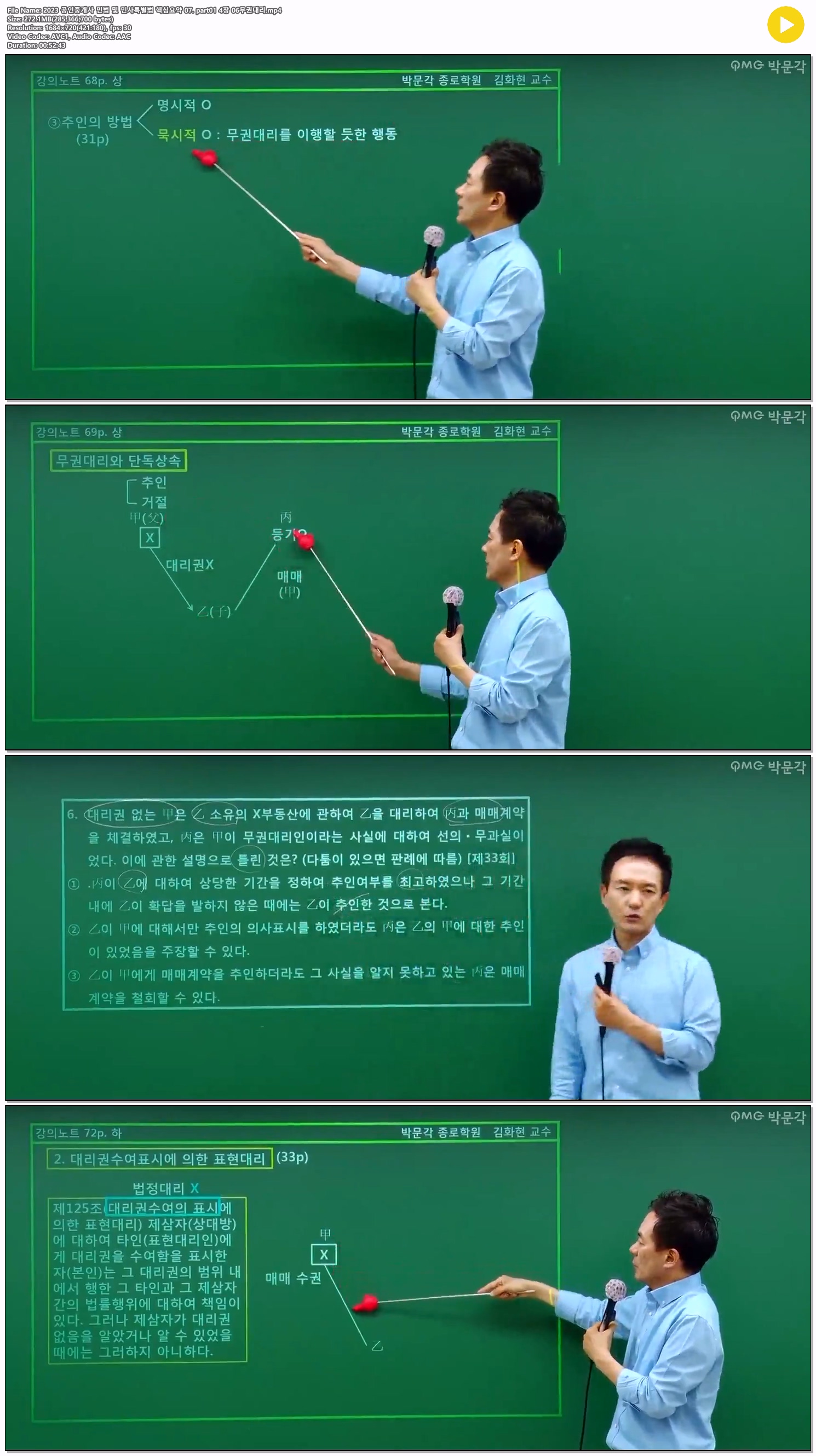2023 공인중개사 민법 및 민사특별법 핵심요약 07. part01 4장 06..