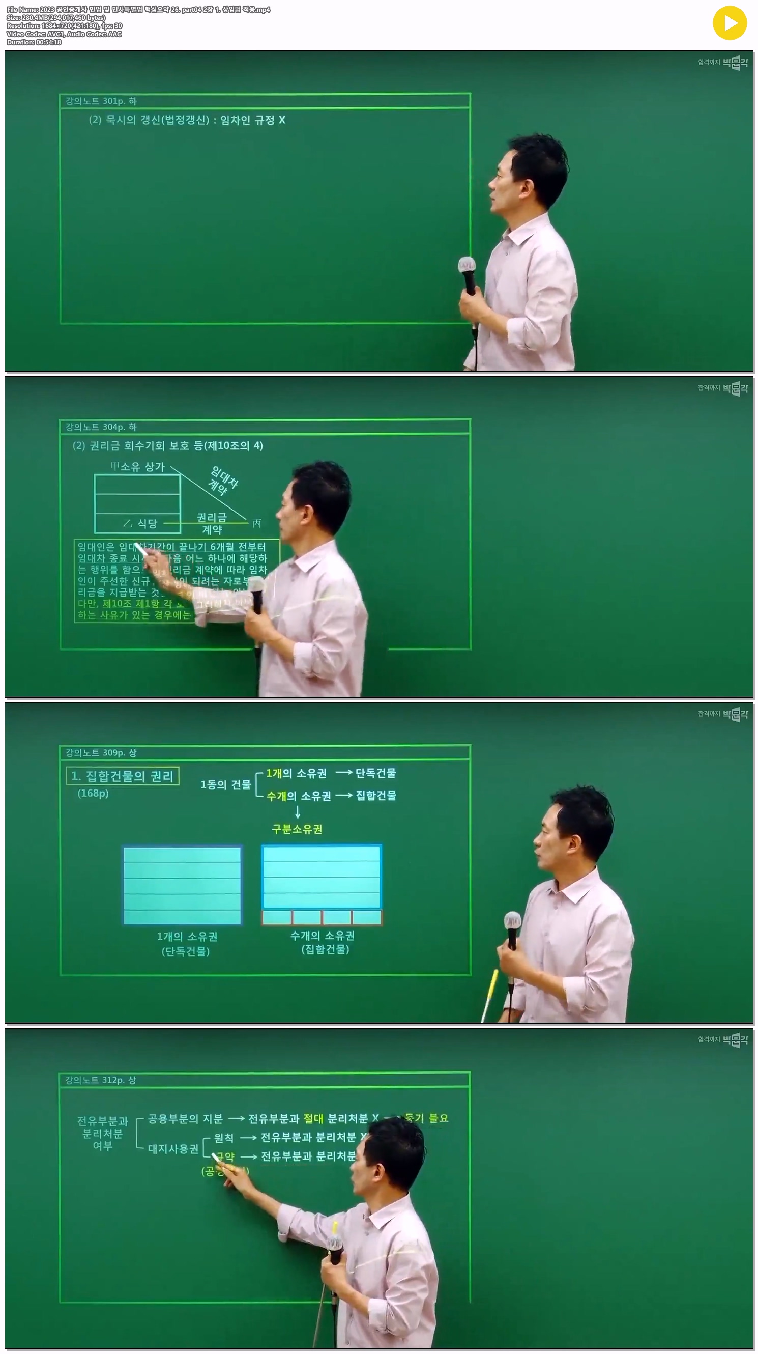 2023 공인중개사 민법 및 민사특별법 핵심요약 26. part04 2장 1. ..