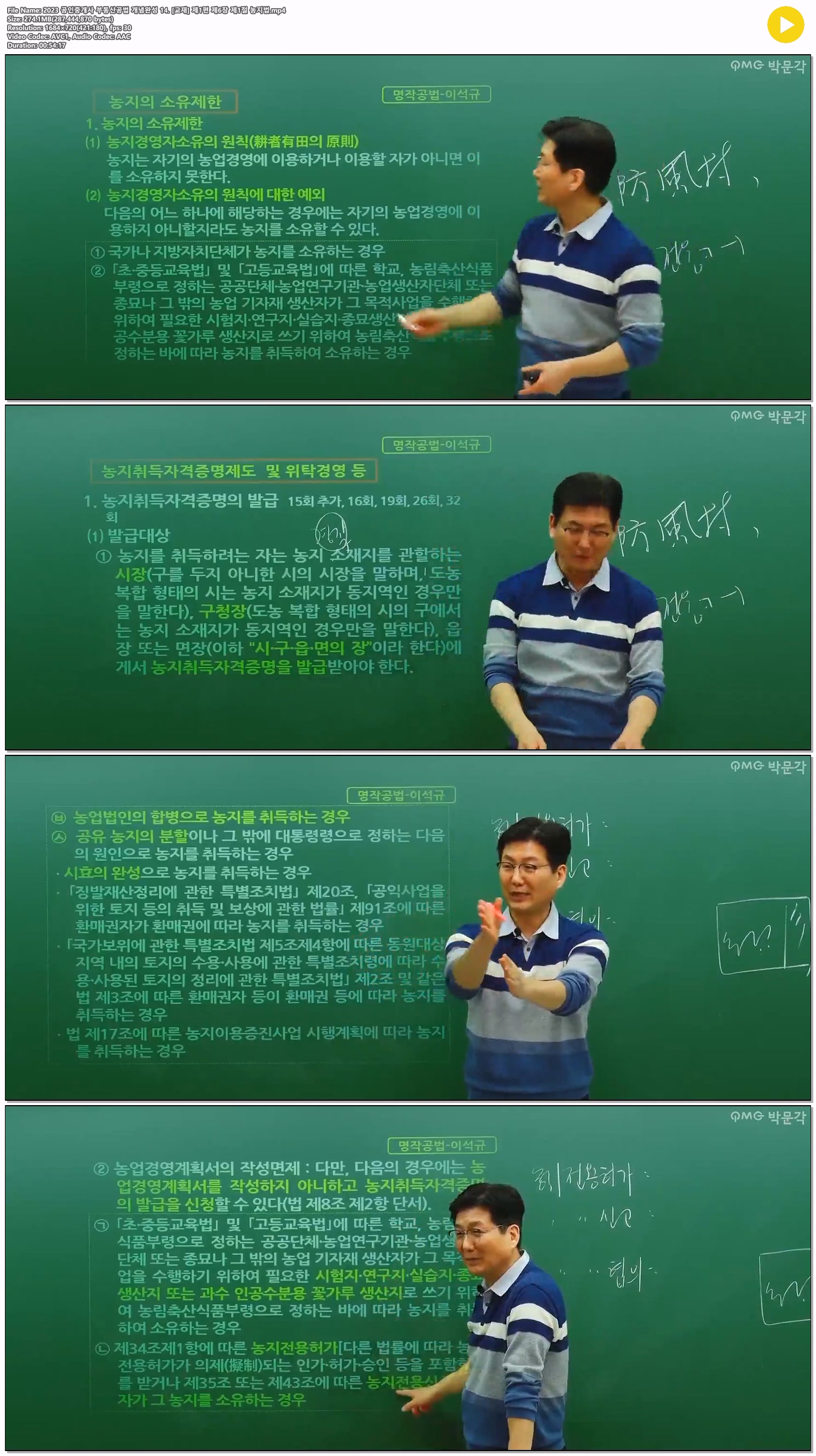2023 공인중개사 부동산공법 개념완성 14. [교재] 제1편 제6장 제1..