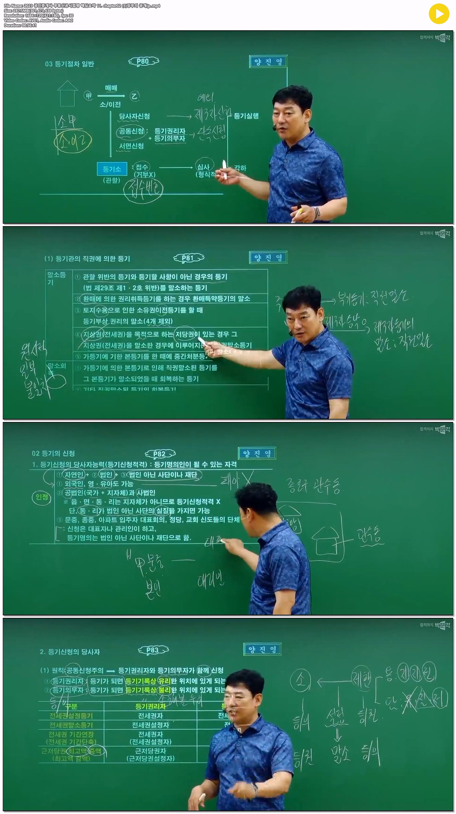 2023 공인중개사 부동산공시법령 핵심요약 11. chapter02 (5)장부..
