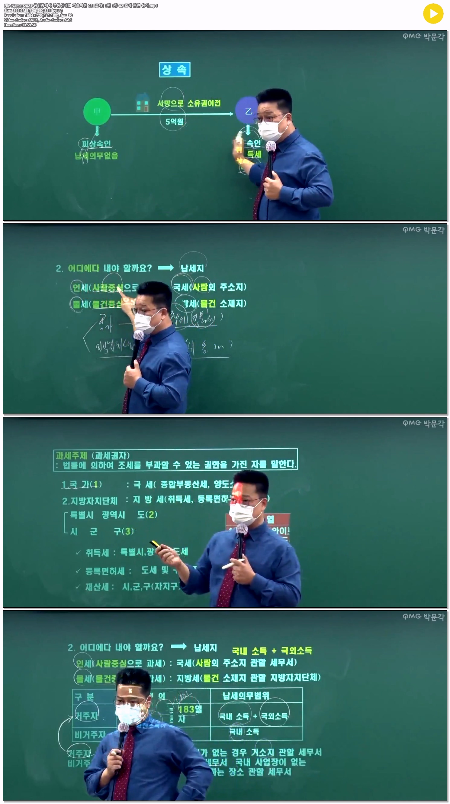 2023 공인중개사 부동산세법 기초이론 02 [교재] 1편 1장 02 조세 ..