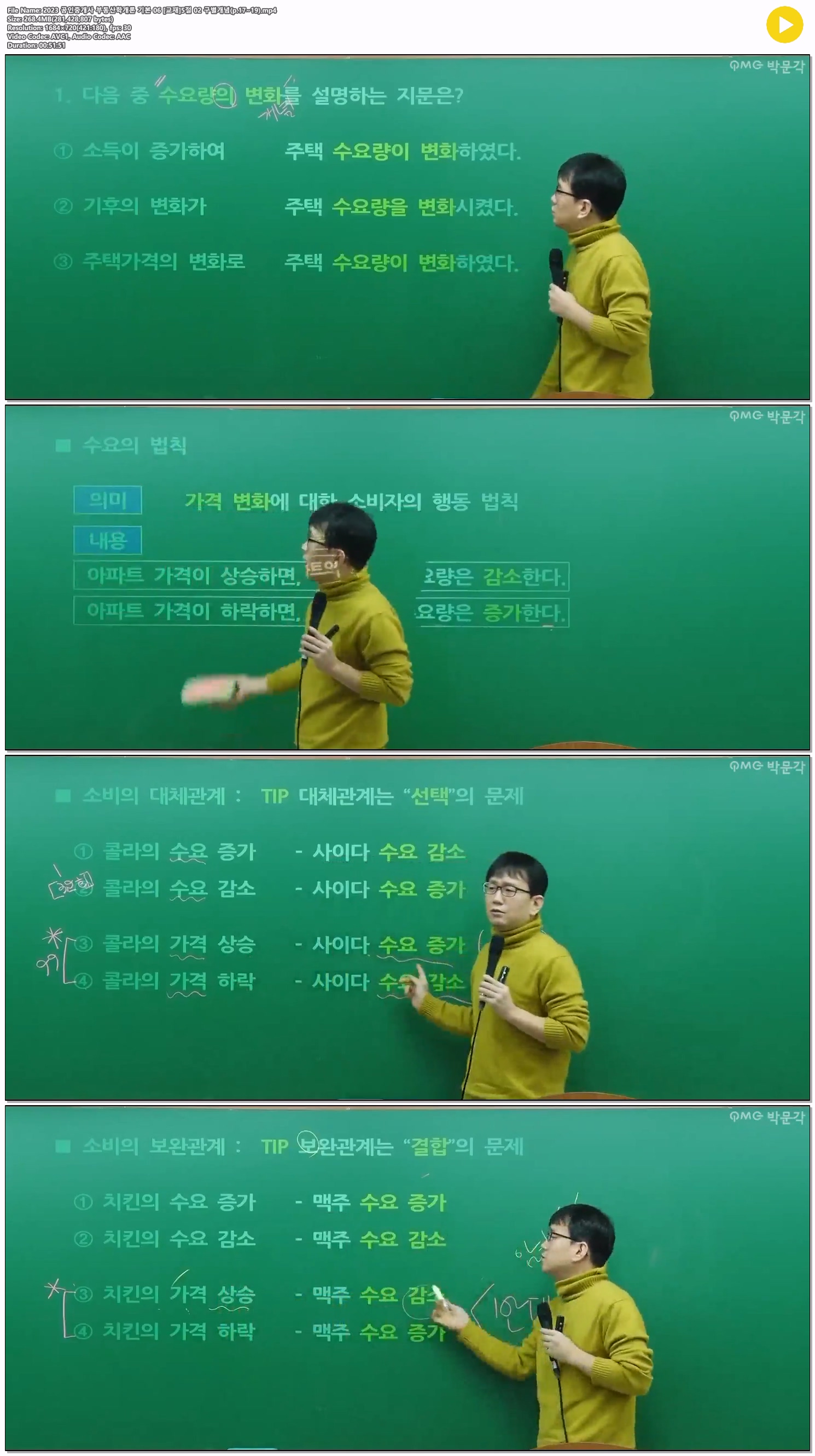 2023 공인중개사 부동산학개론 기본 06 [교재]5절 02 구별개념(p.1..