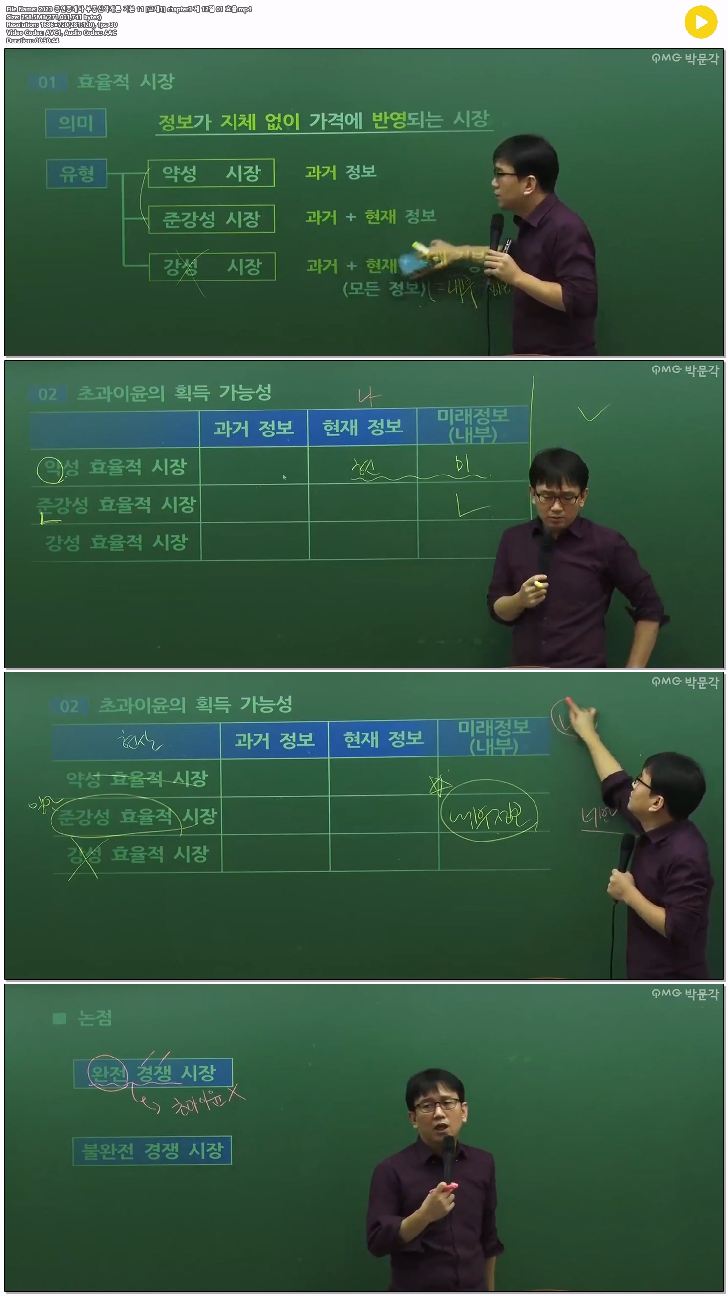 2023 공인중개사 부동산학개론 기본 11 [교재1] chapter3 제 12절 ..