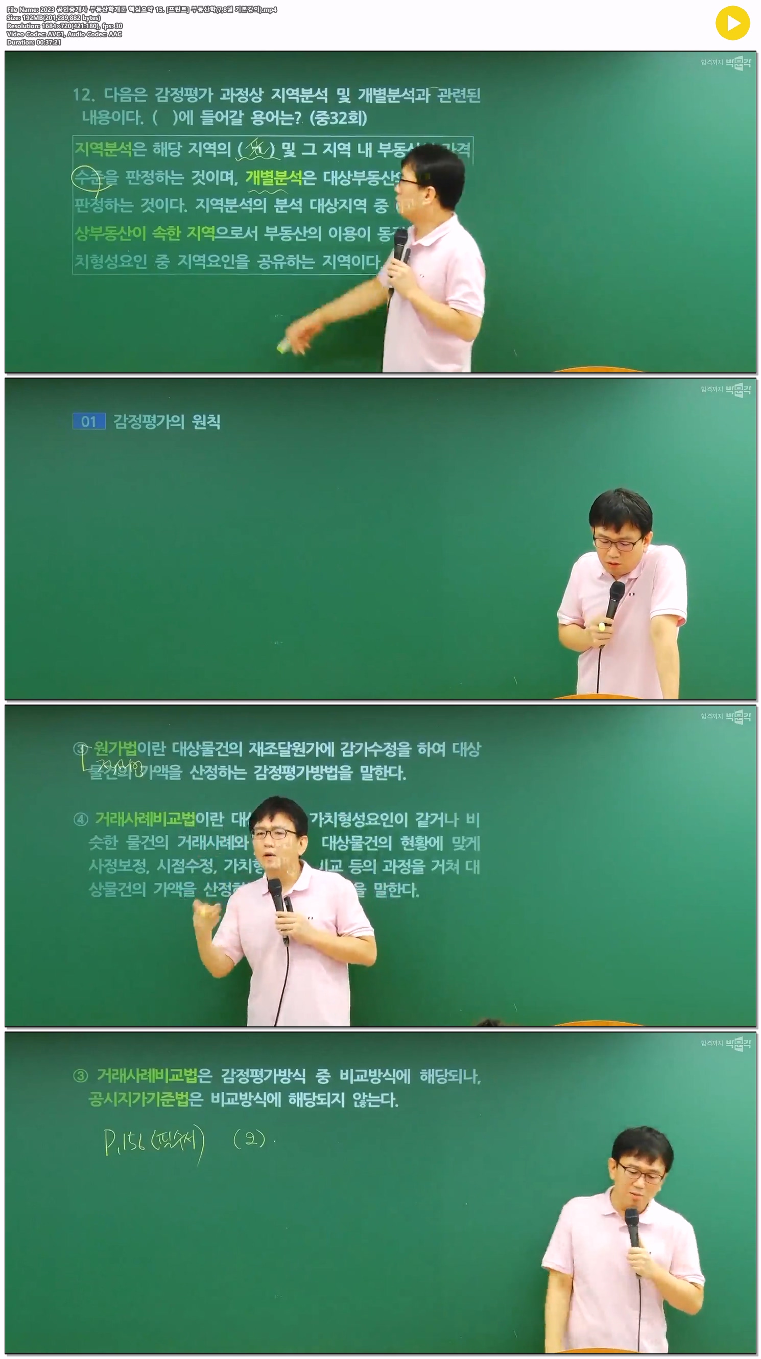 2023 공인중개사 부동산학개론 핵심요약 15. [프린트] 부동산학(7,..