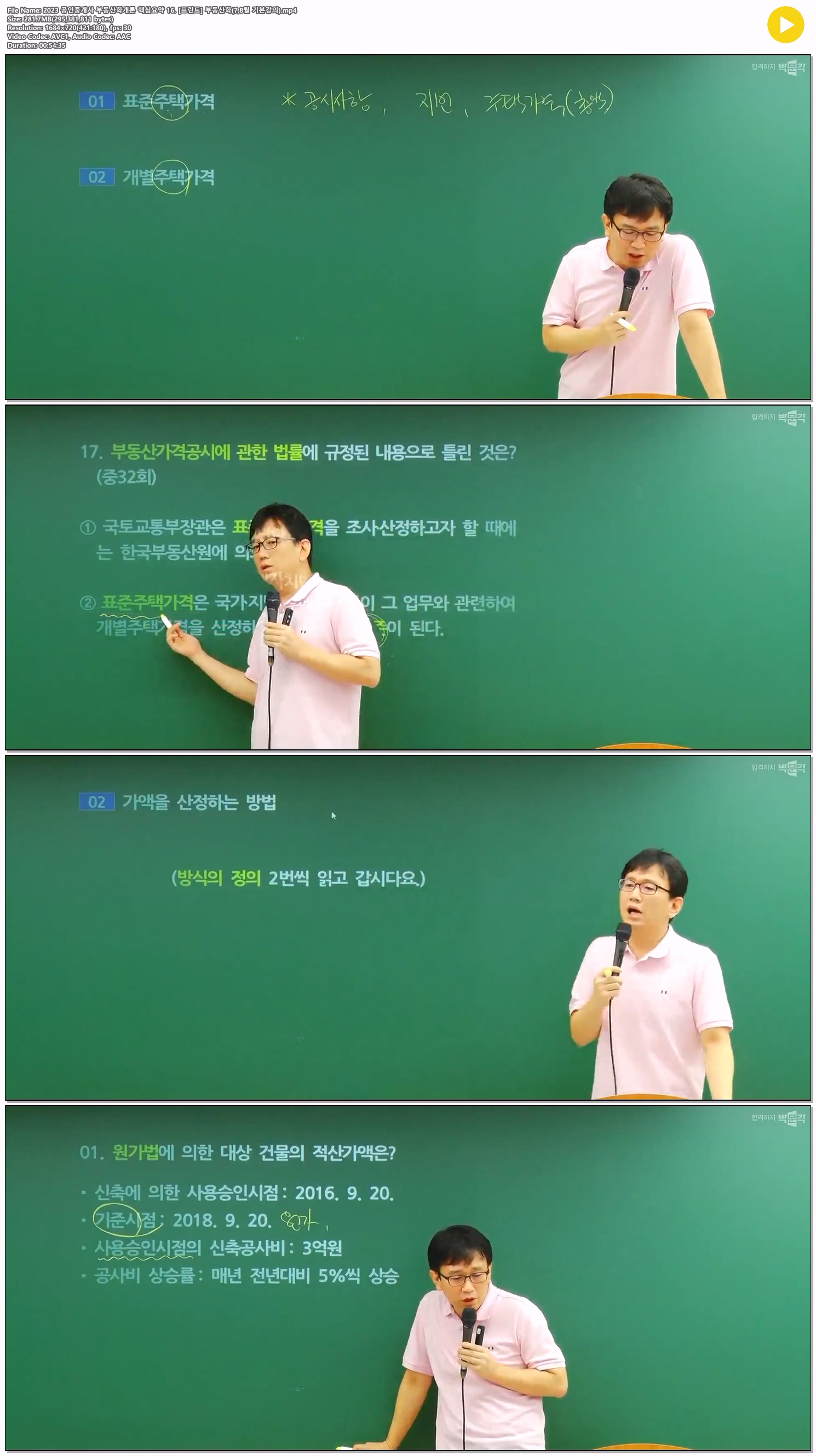 2023 공인중개사 부동산학개론 핵심요약 16. [프린트] 부동산학(7,..