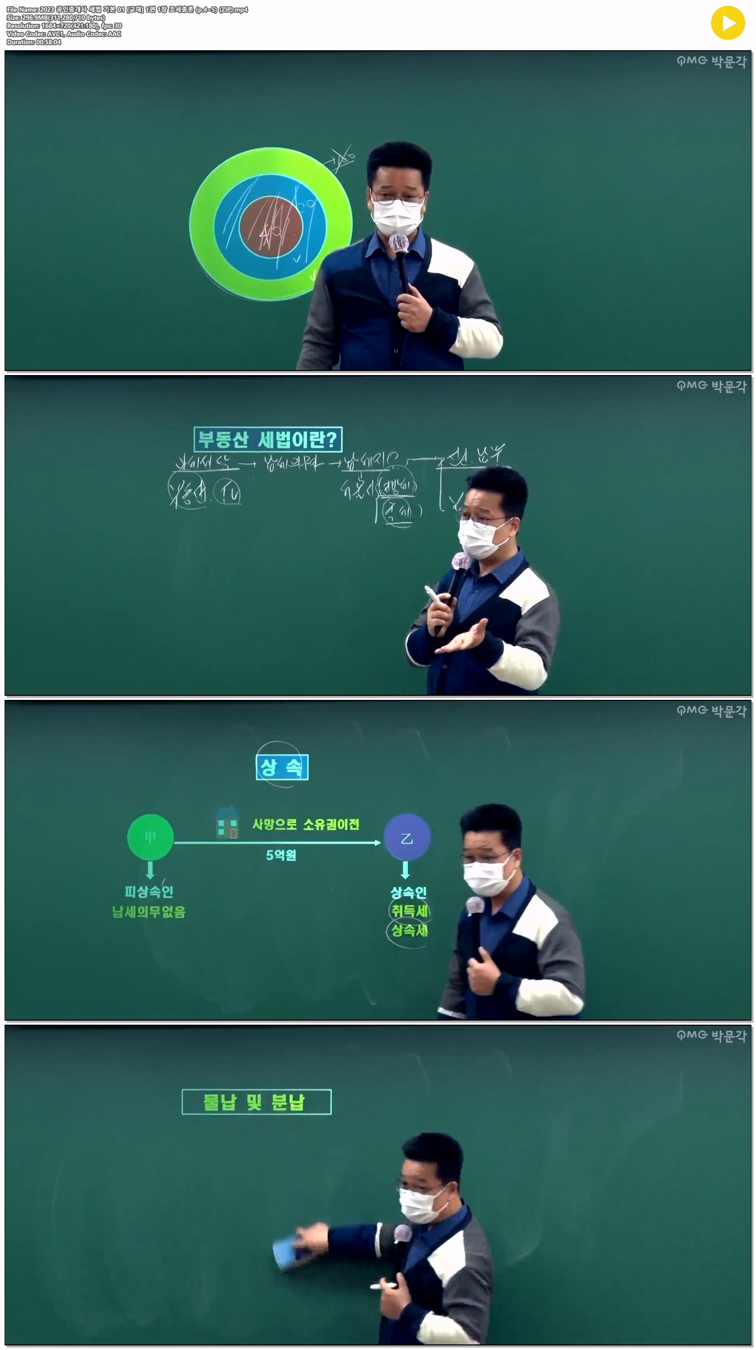 2023 공인중개사 세법 기본 01 [교재] 1편 1장 조세총론 (p.4~5) (..
