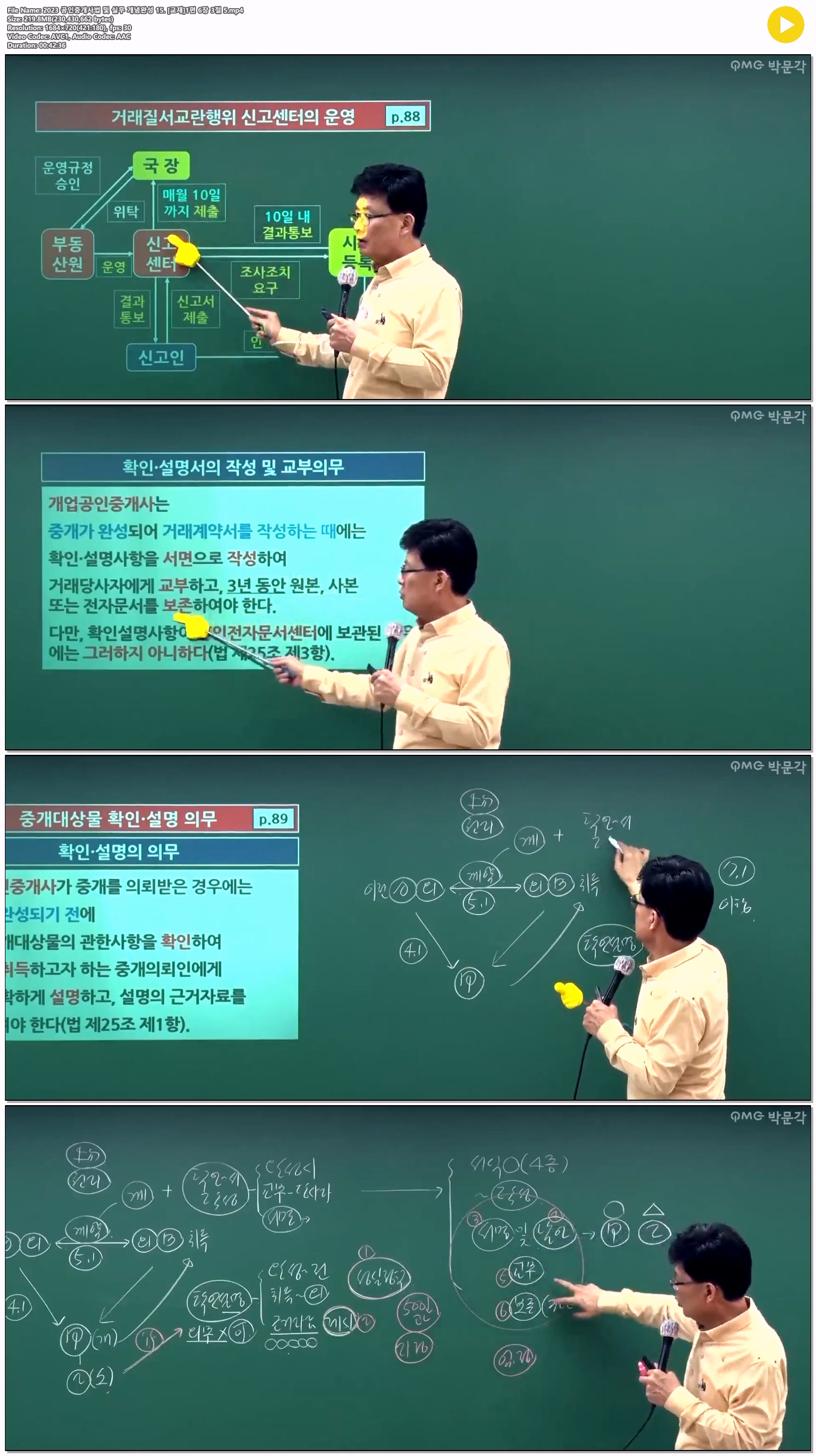 2023 공인중개사법 및 실무 개념완성 15. [교재]1편 6장 3절 5