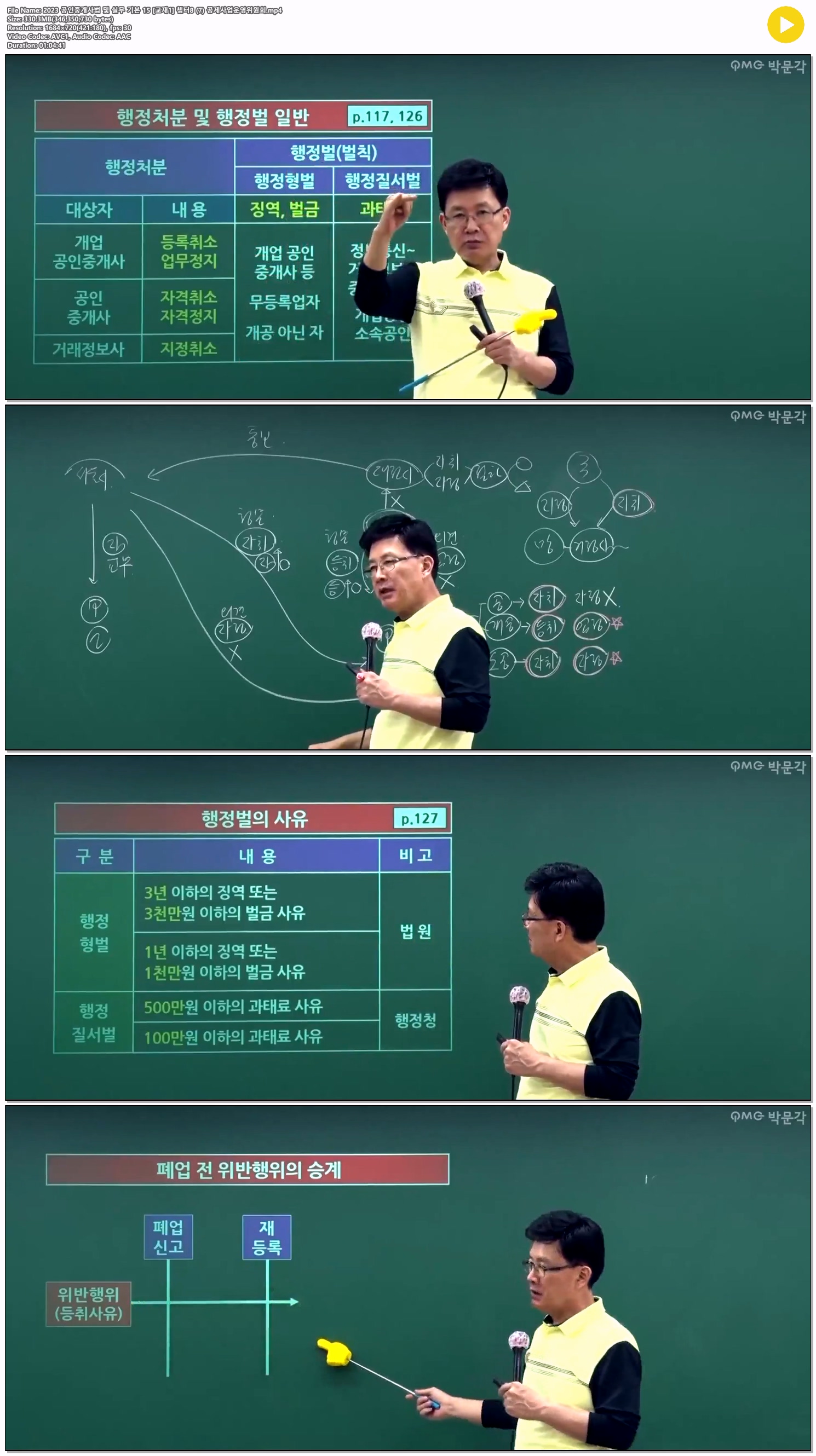 2023 공인중개사법 및 실무 기본 15 [교재1] 챕터8 (7) 공제사업운..