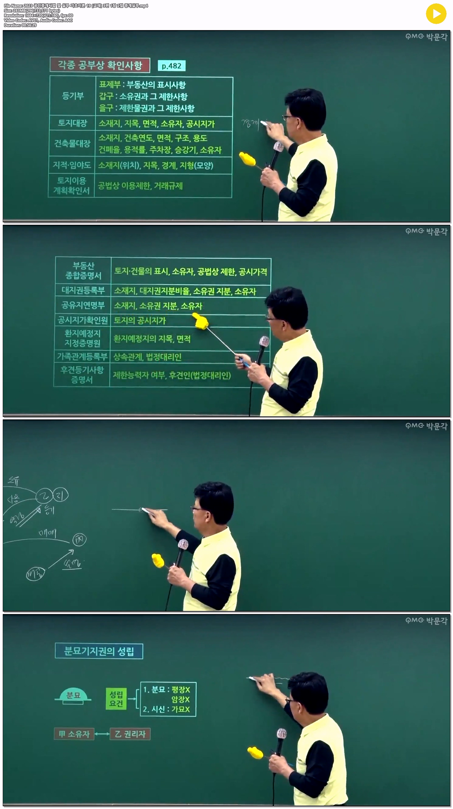 2023 공인중개사법 및 실무 기초이론 19 [교재] 3편 1장 2절 중개..
