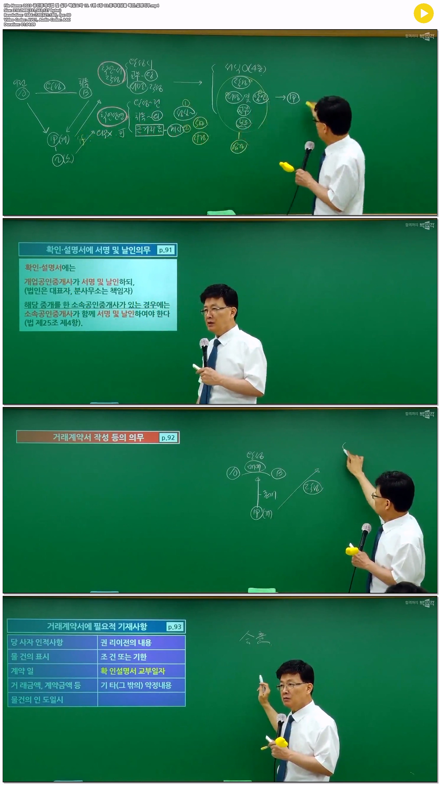 2023 공인중개사법 및 실무 핵심요약 15. 1편 6장 03.중개대상물 ..