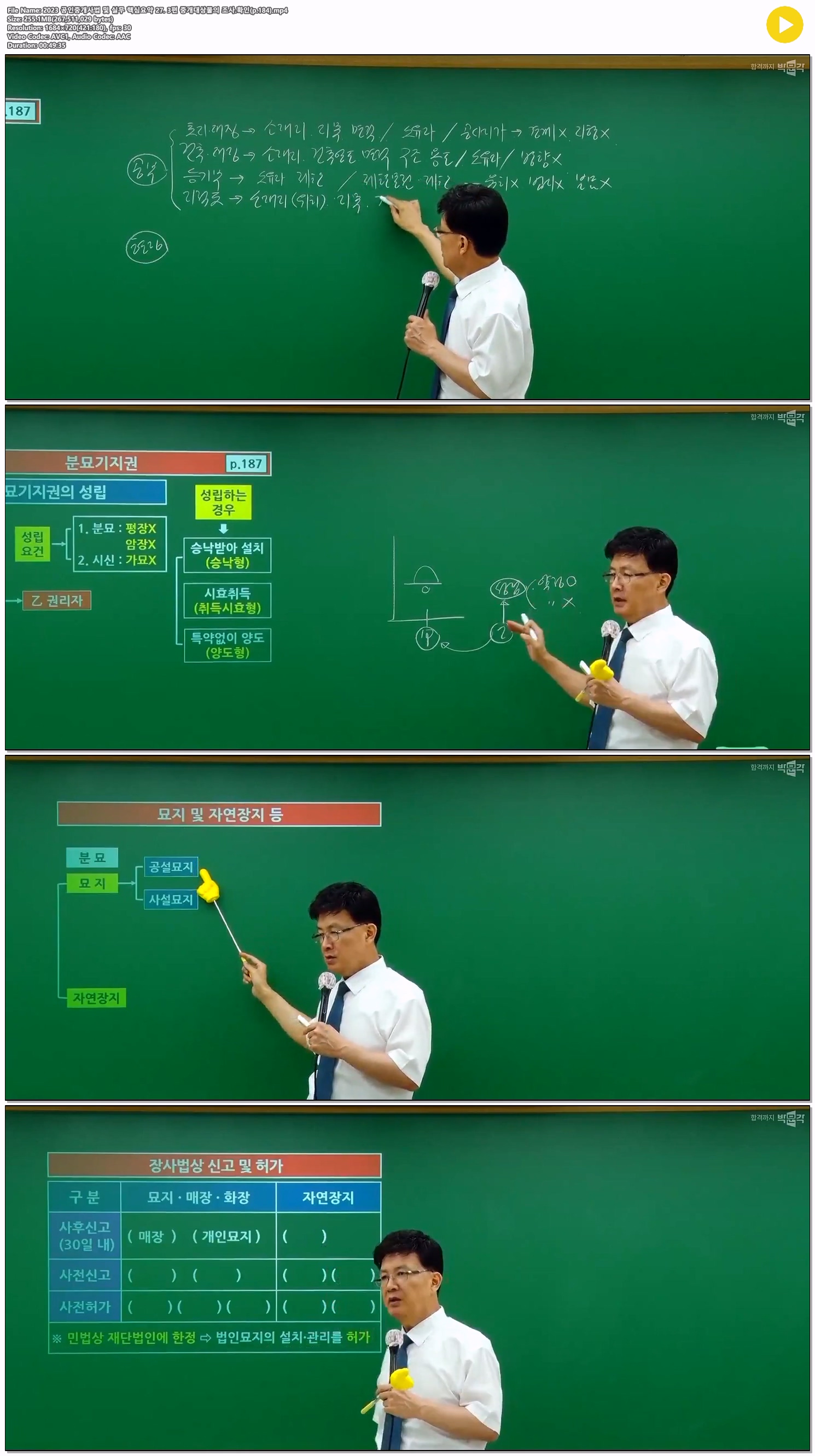2023 공인중개사법 및 실무 핵심요약 27. 3편 중개대상물의 조사...