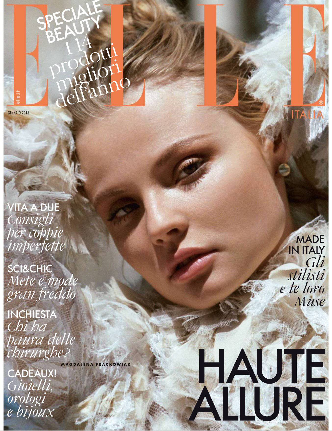 [해외잡지-2016] elle-italy-2016-gennaio