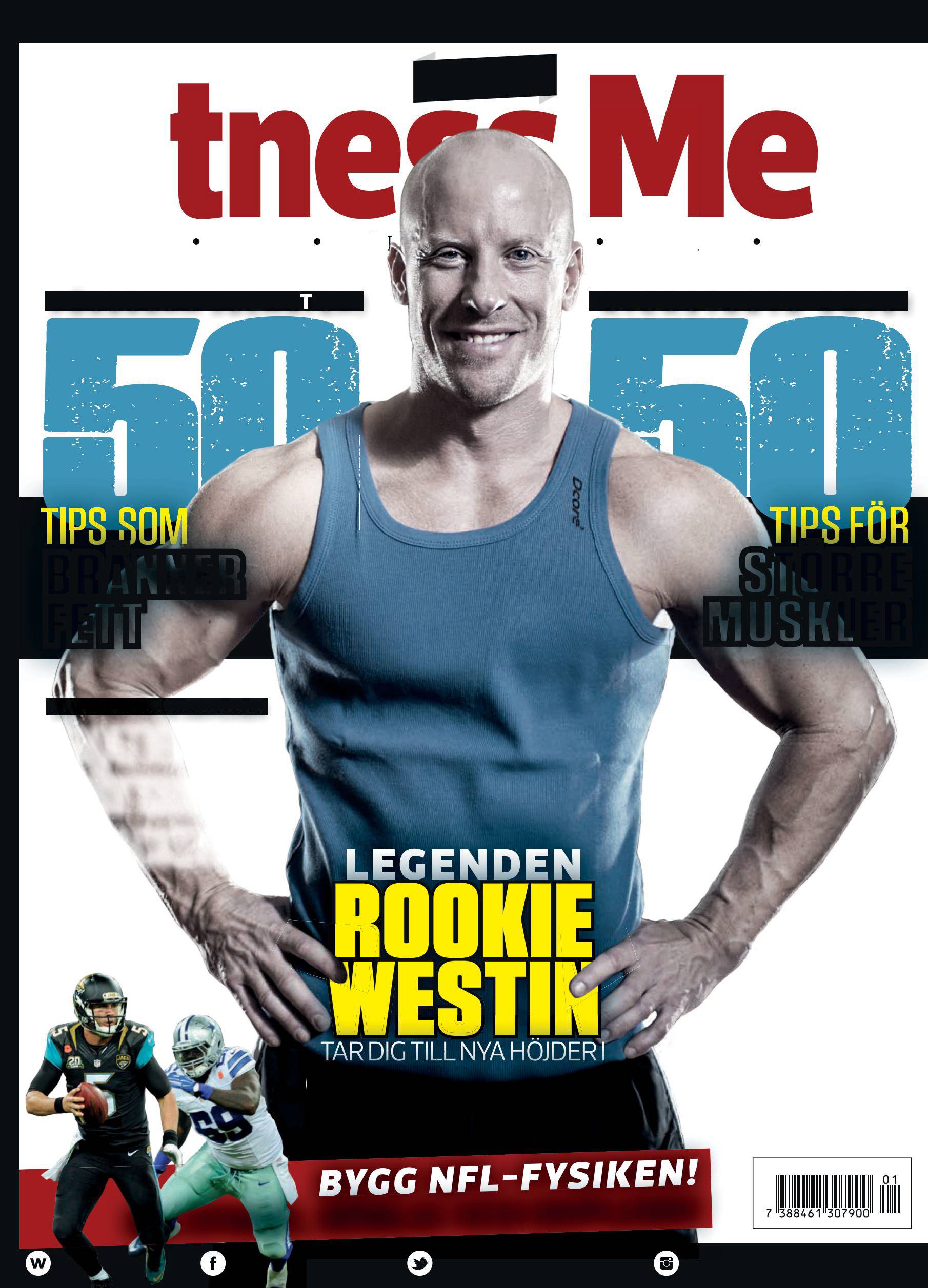 [해외잡지-2016] Fitness For Men Sweden - Januari 2016