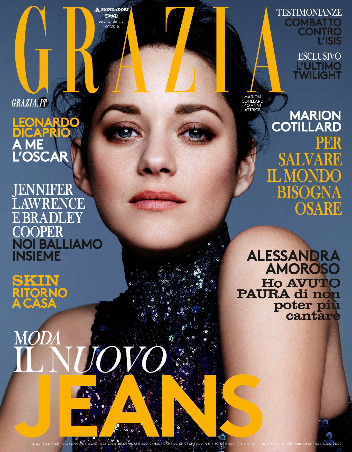 [해외잡지-2016] Grazia_Italia_-_13_Gennaio_2016