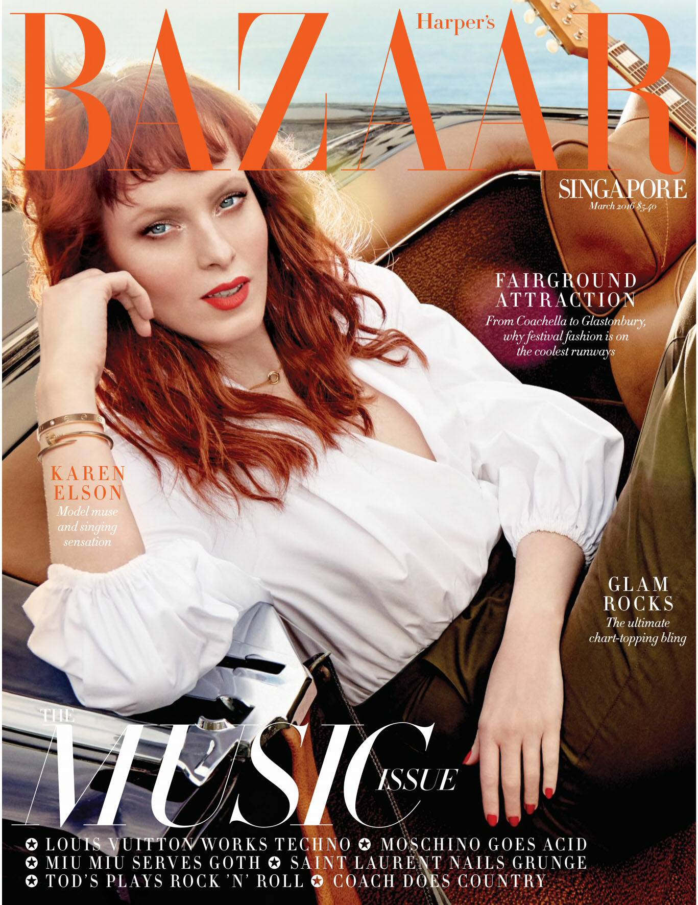 [해외잡지-2016] Harpers Bazaar Singapore 2016-03