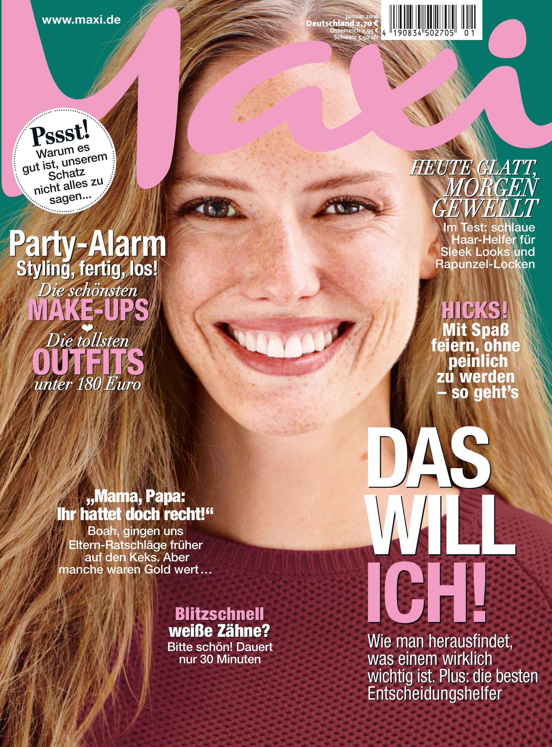 [해외잡지-2016] Maxi Germany 2016-01