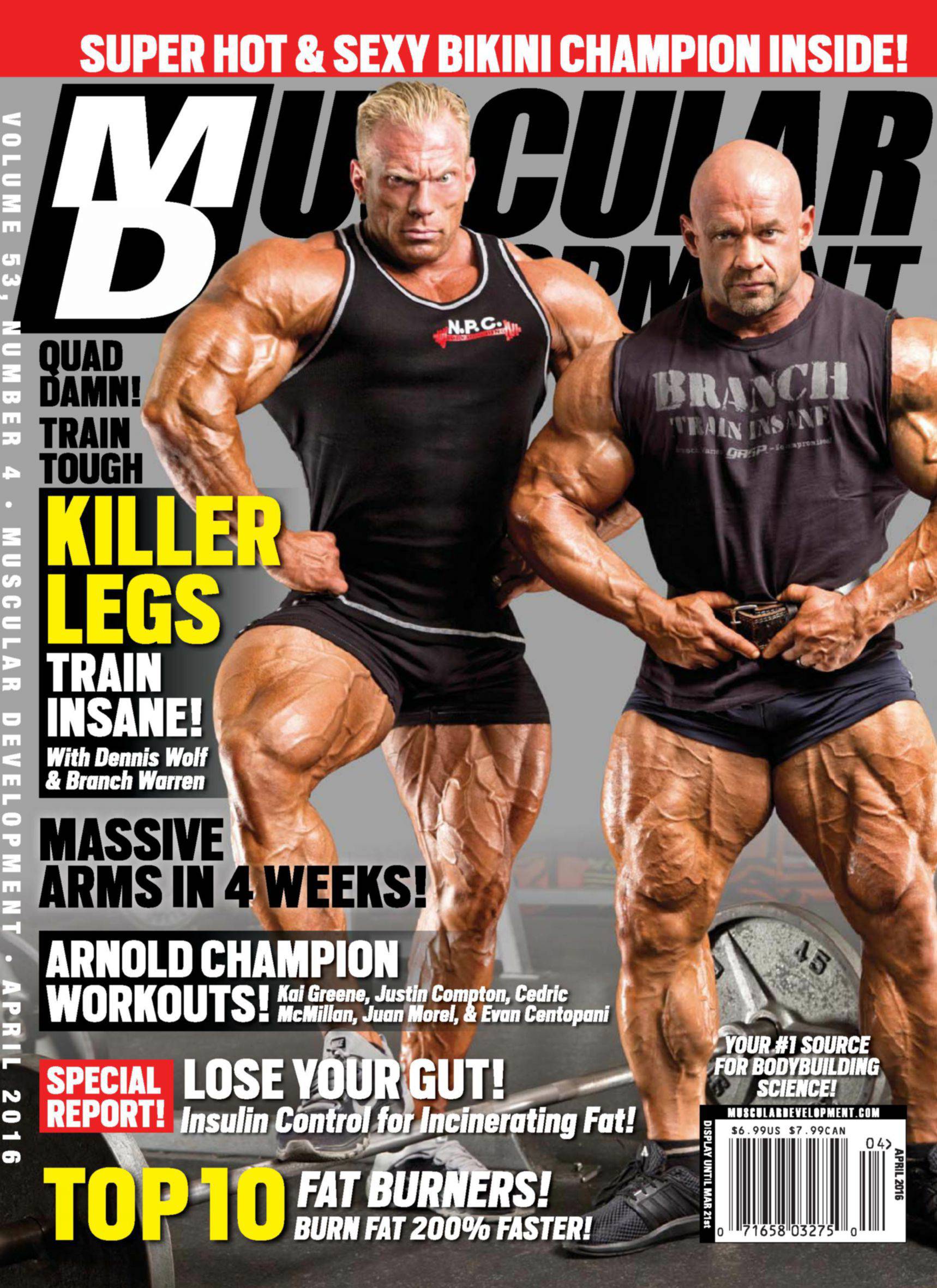 [해외잡지-2016] Muscular Development 2016-04