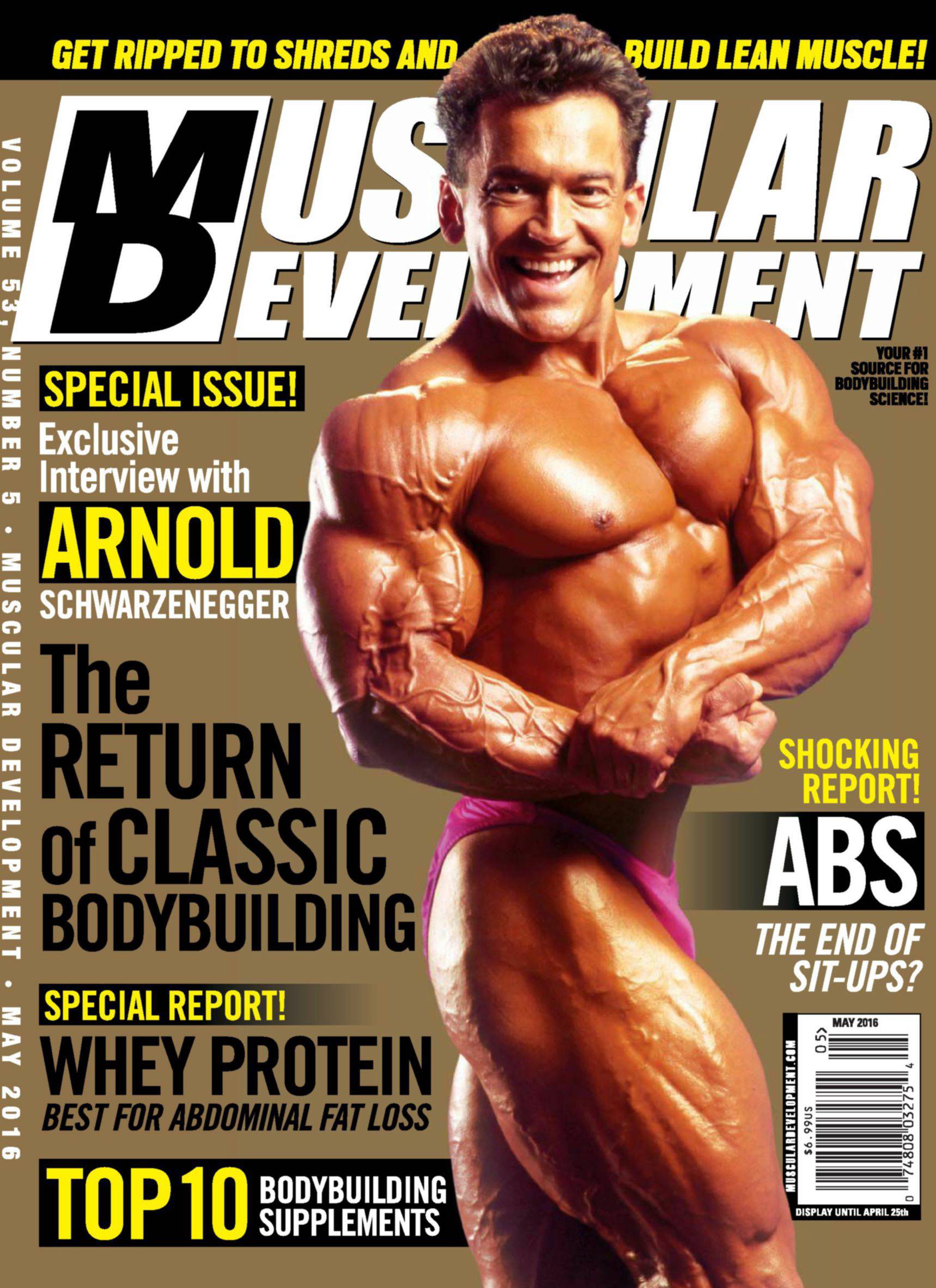 [해외잡지-2016] Muscular Development 2016-05
