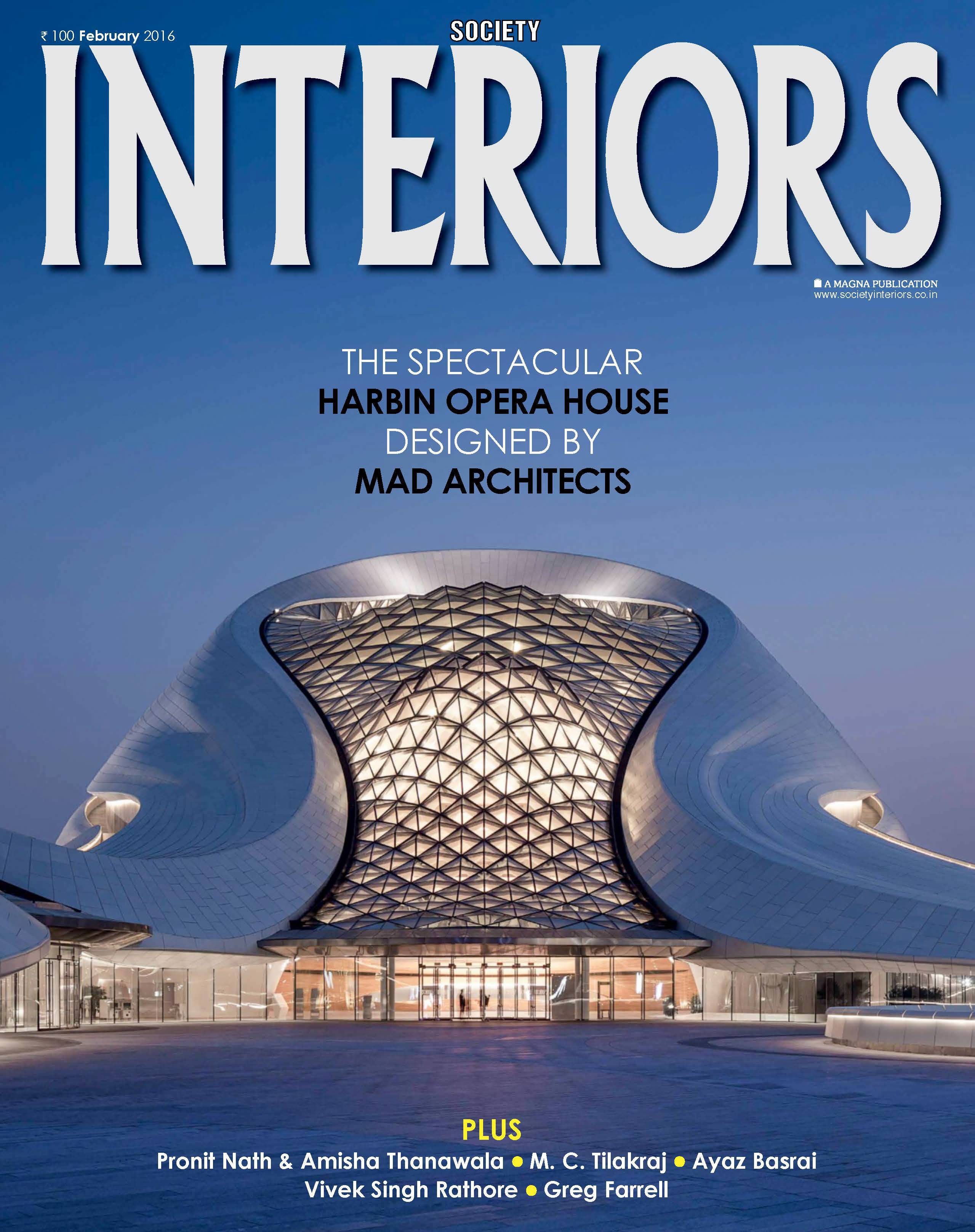 [해외잡지-2016] Society Interiors 2016-02