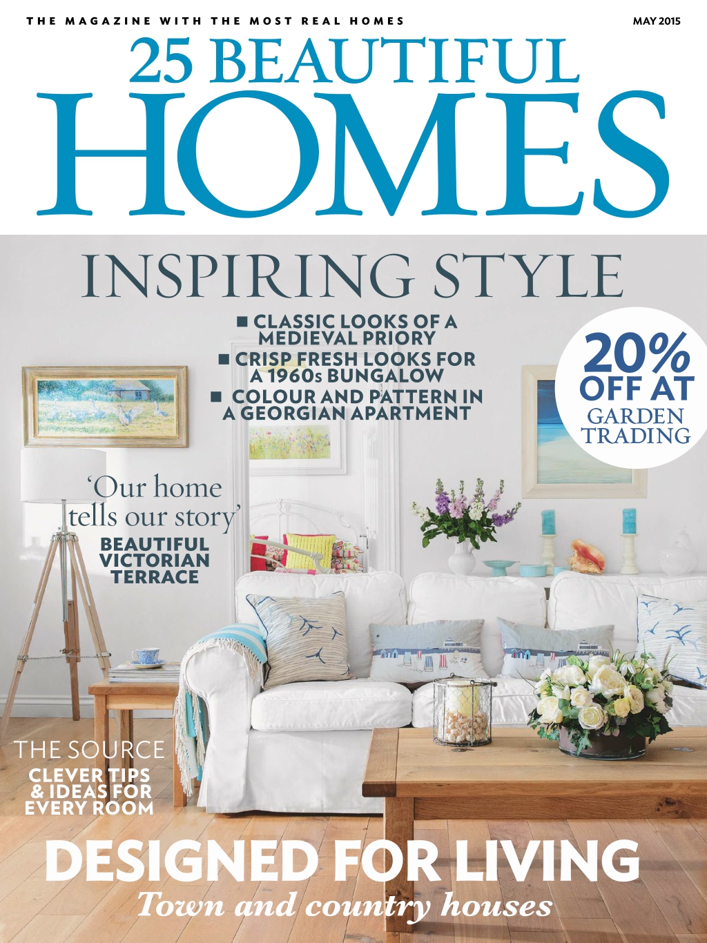 [해외잡지-2015] 25 Beautiful Homes 2015-05