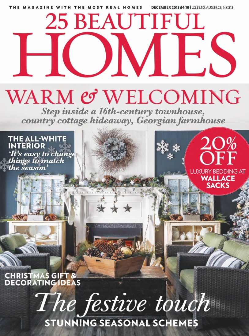 [해외잡지-2015] 25 Beautiful Homes Uk 2015-12