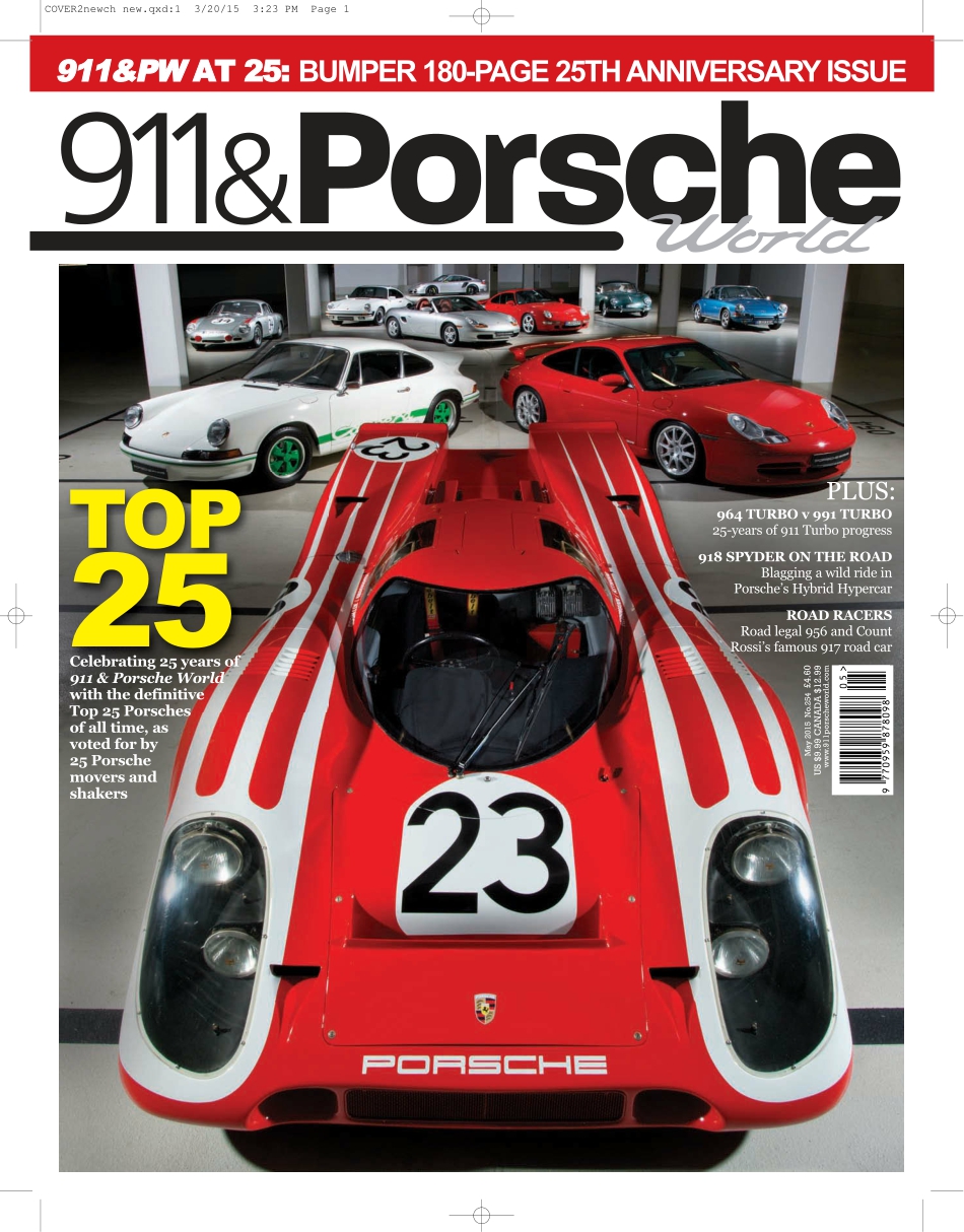 [해외잡지-2015] 911 & Porsche World 2015-05