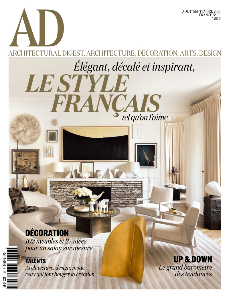 [해외잡지-2015] Ad Architectural Digest France 2015-08-09