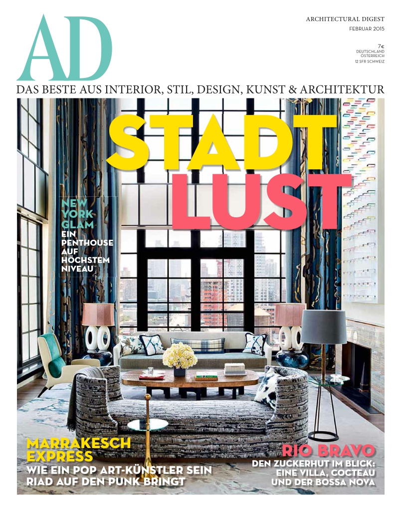 [해외잡지-2015] Ad Architectural Digest Germany 2015-02