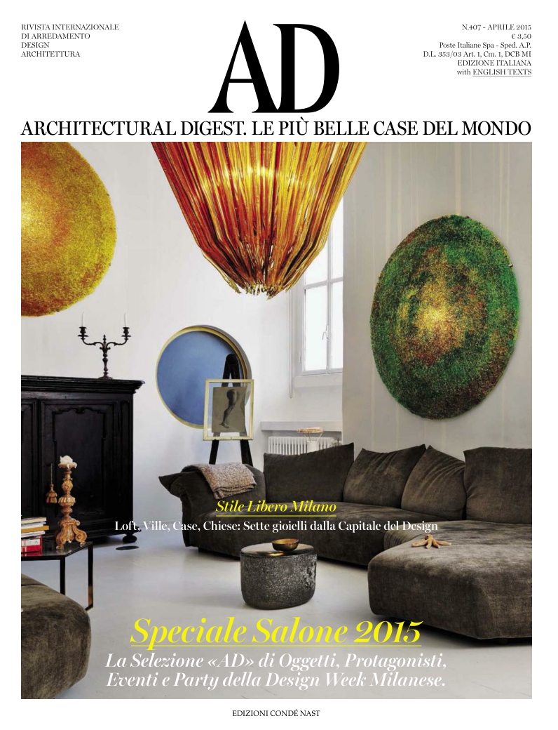 [해외잡지-2015] Ad Architectural Digest Italia 2015-04