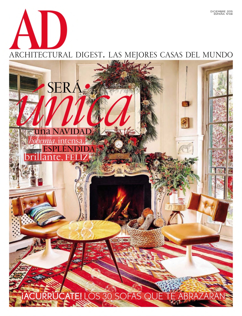 [해외잡지-2015] Ad Architectural Digest Spain - Diciembre 2015