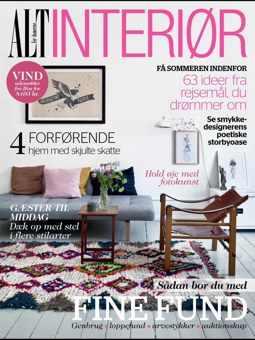 [해외잡지-2015] Alt For Damerne Interior Maj 2015