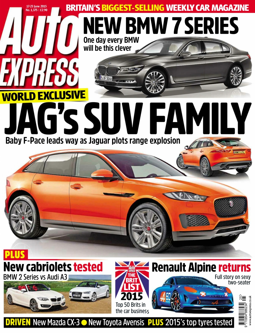 [해외잡지-2015] Auto Express 17 June 2015