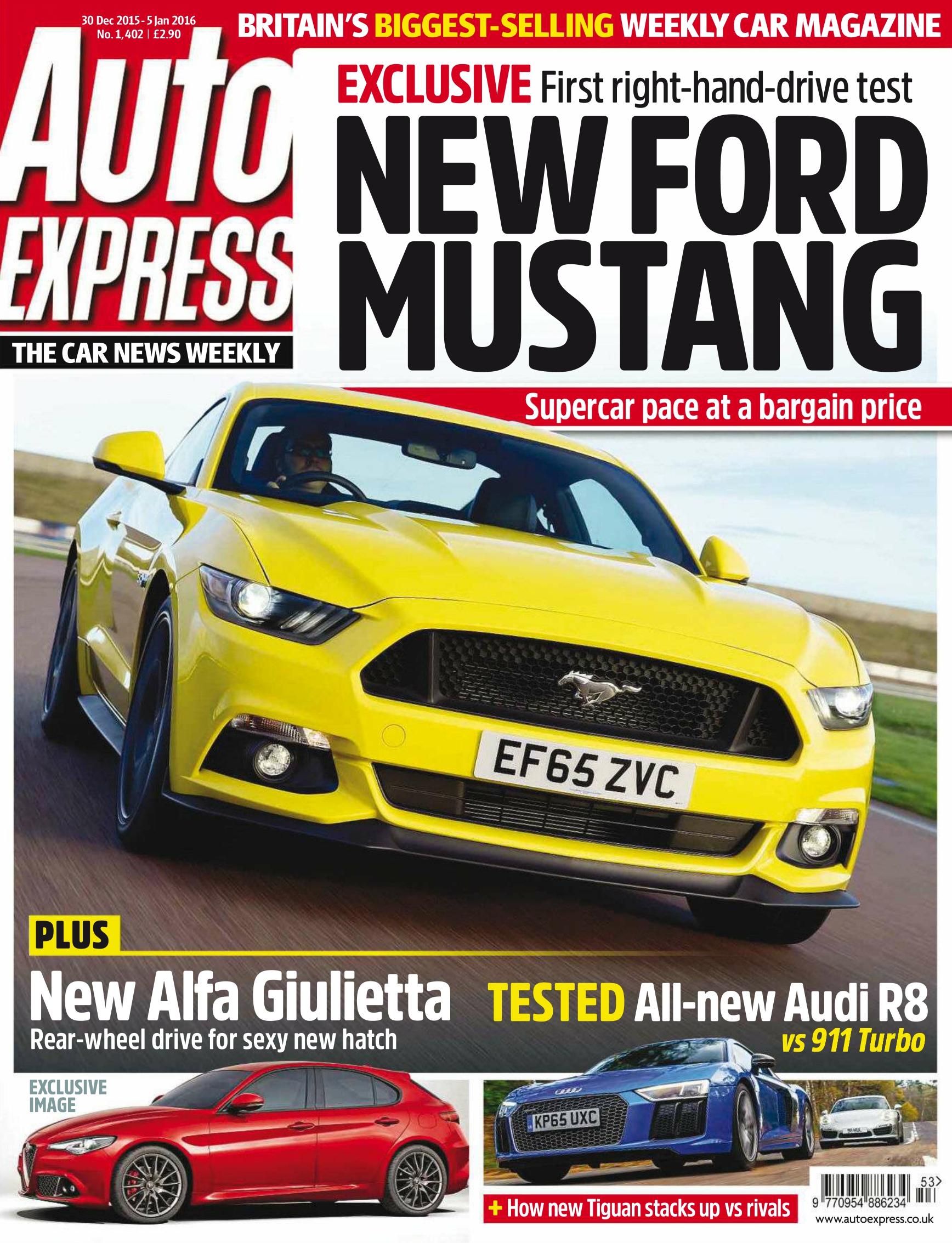 [해외잡지-2015] Auto Express 30 December 2015