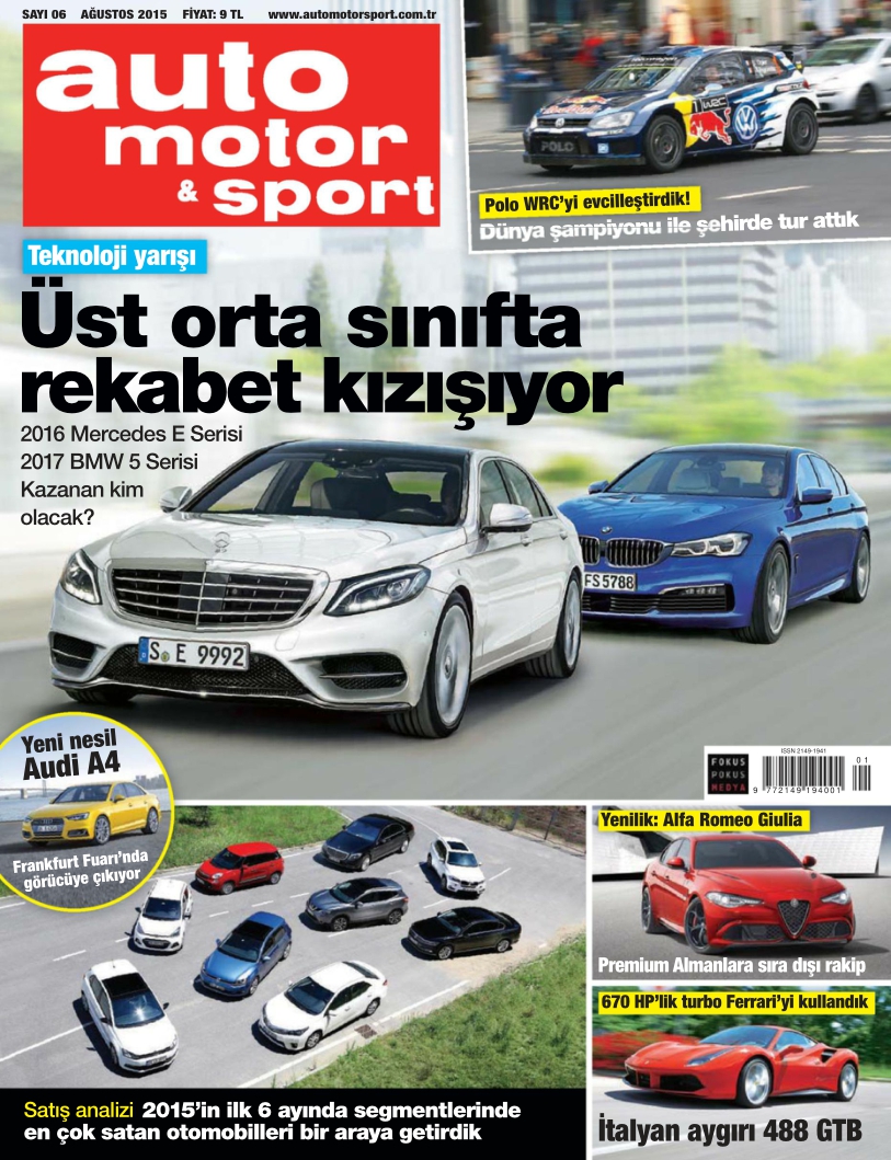 [해외잡지-2015] Auto Motor & Sport 2015-08