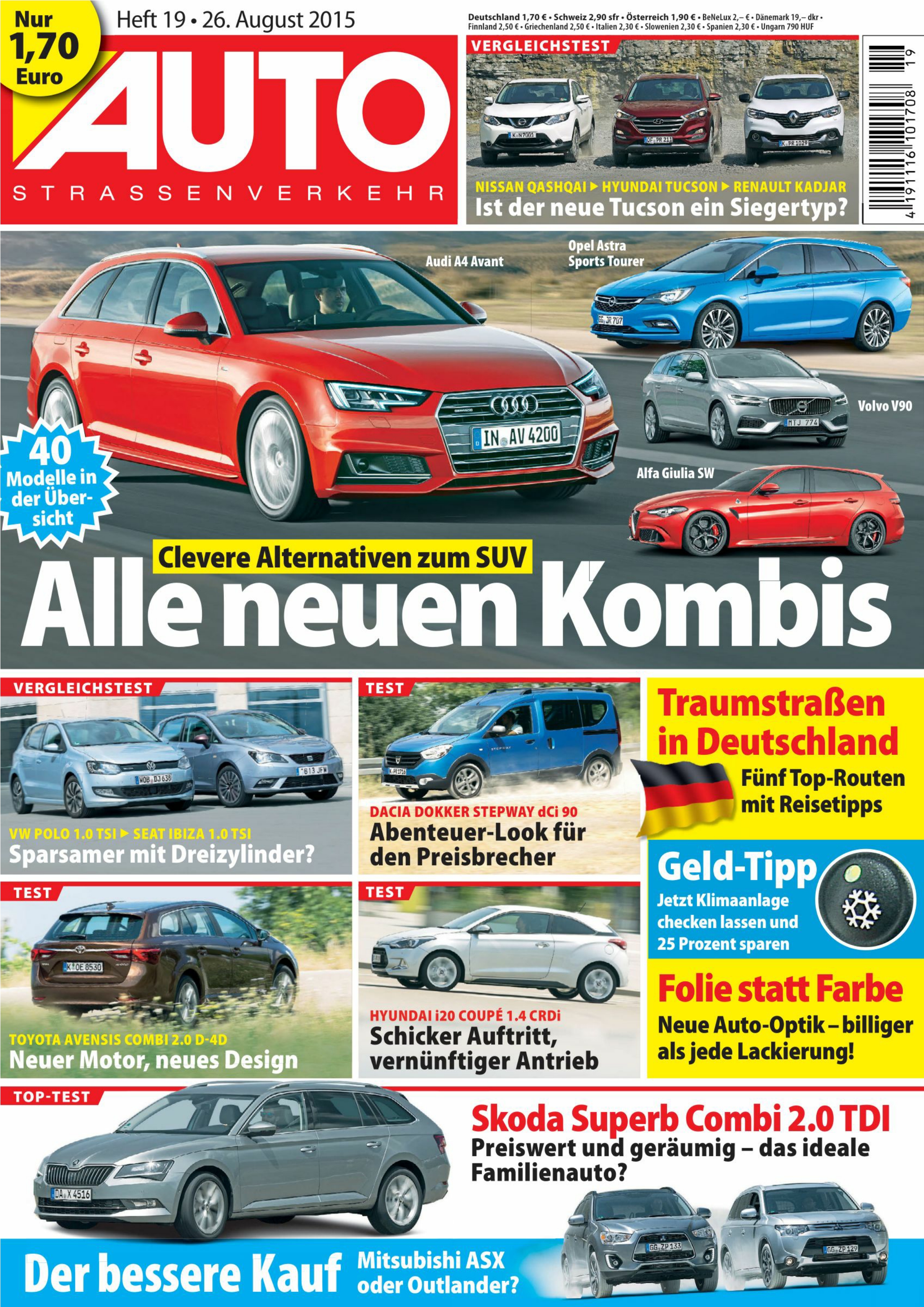 [해외잡지-2015] Auto Straenverkehr 26.August.2015