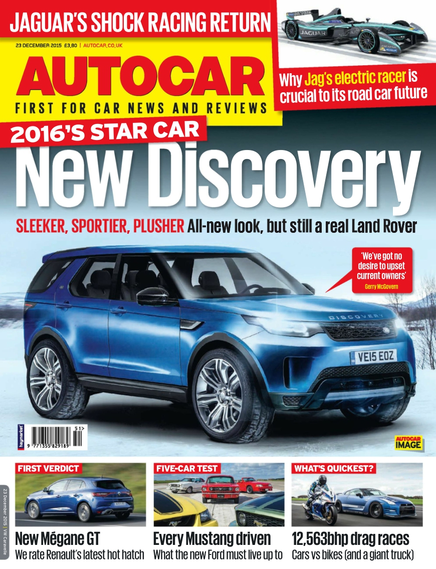 [해외잡지-2015] Autocar Uk 23 December 2015
