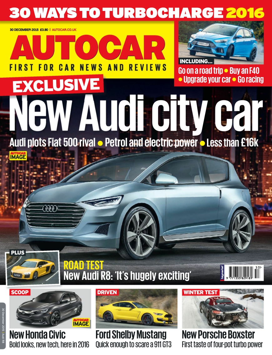 [해외잡지-2015] Autocar Uk 30_December 2015