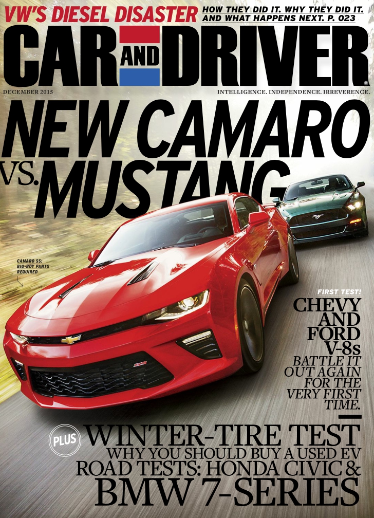[해외잡지-2015] Car And Driver 2015-12